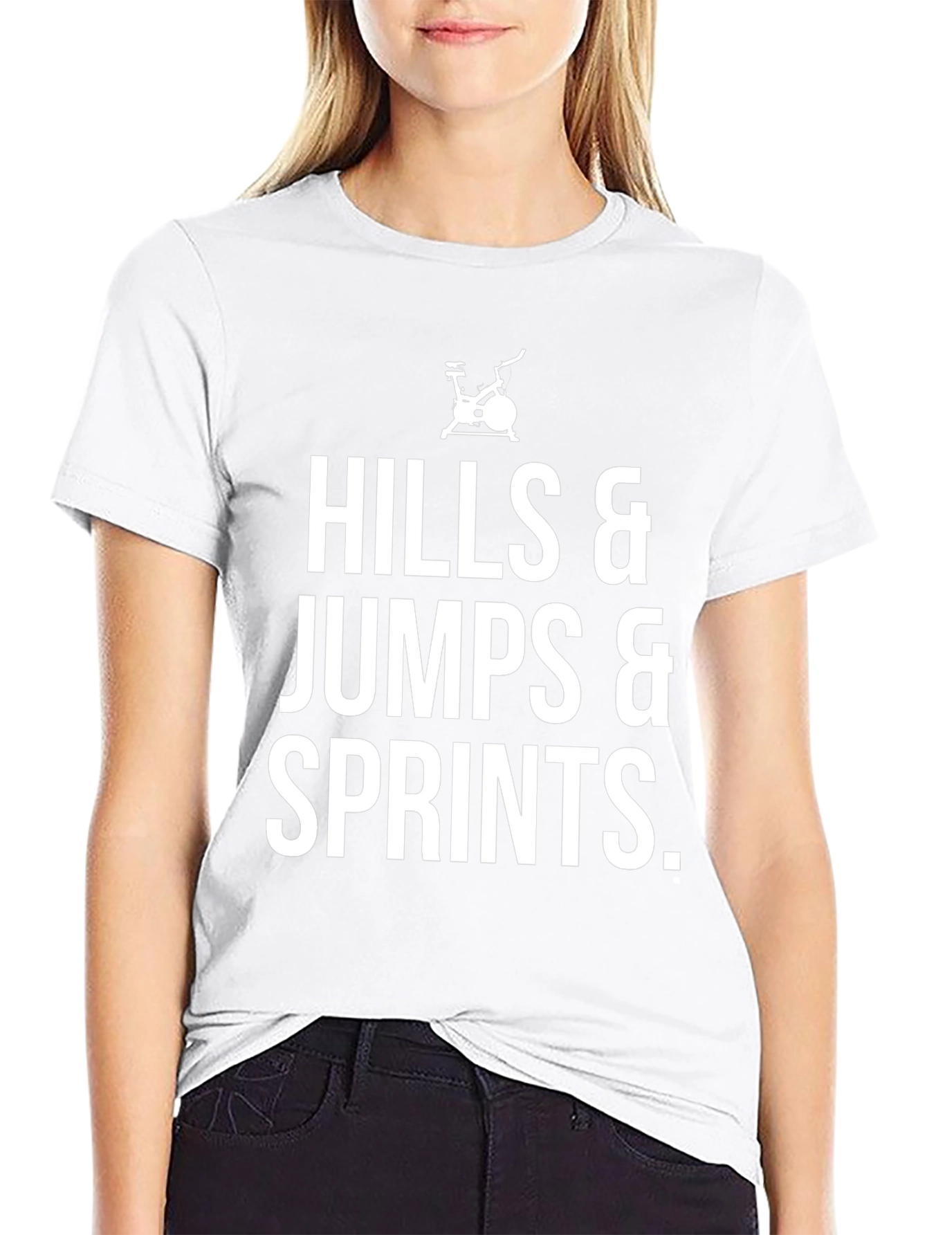 Hills Jumps Sprints Workout T-Shirt