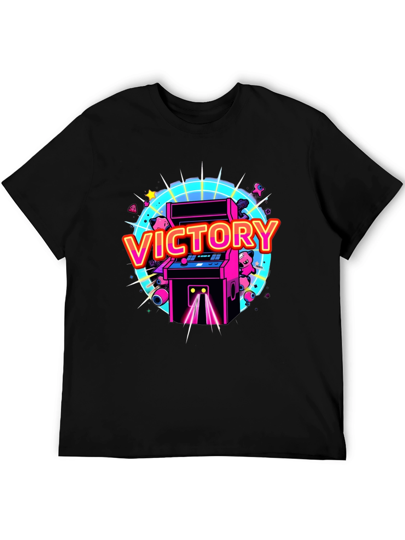 Victory Arcade Black T-Shirt