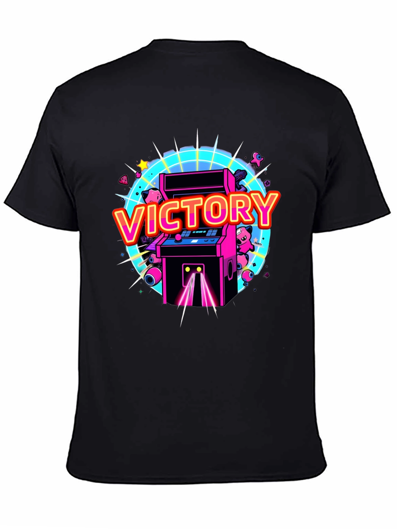 Victory Arcade Black T-Shirt