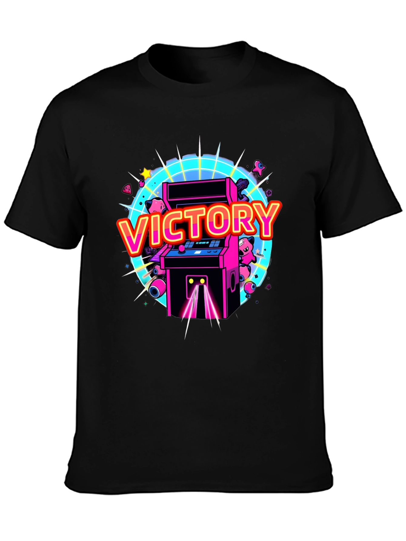 Victory Arcade Black T-Shirt