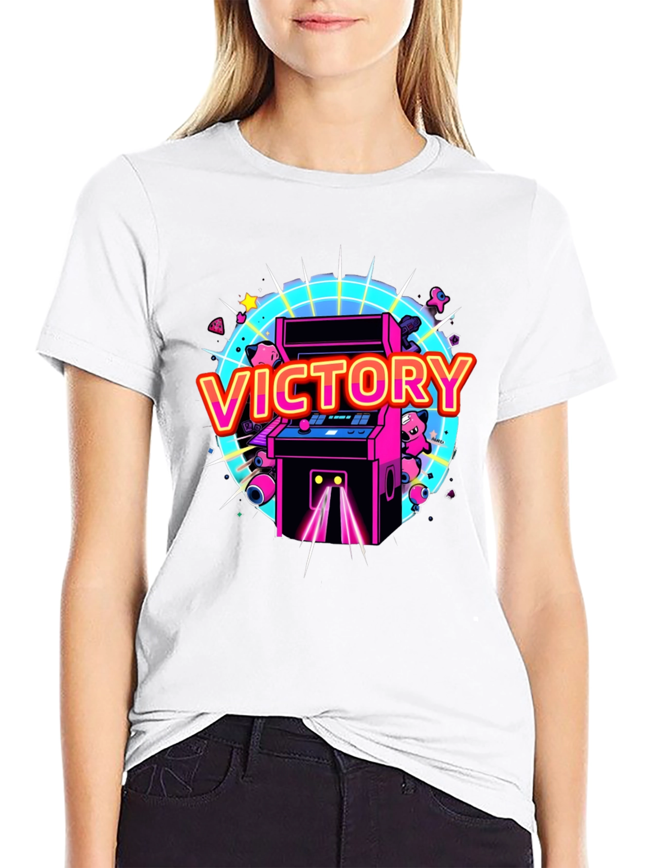 Victory Arcade Black T-Shirt