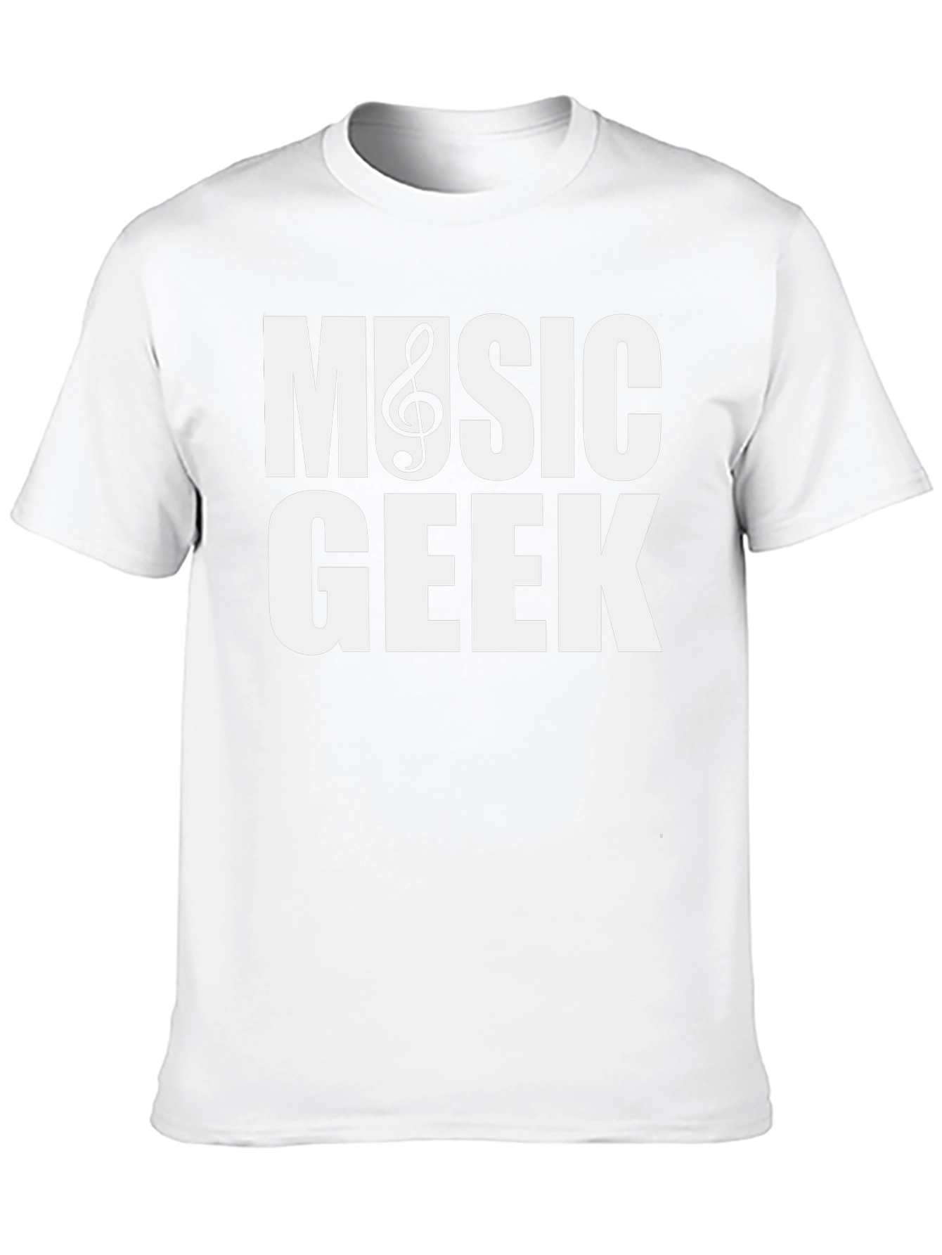 Music Geek T-Shirt - Black Cotton Tee