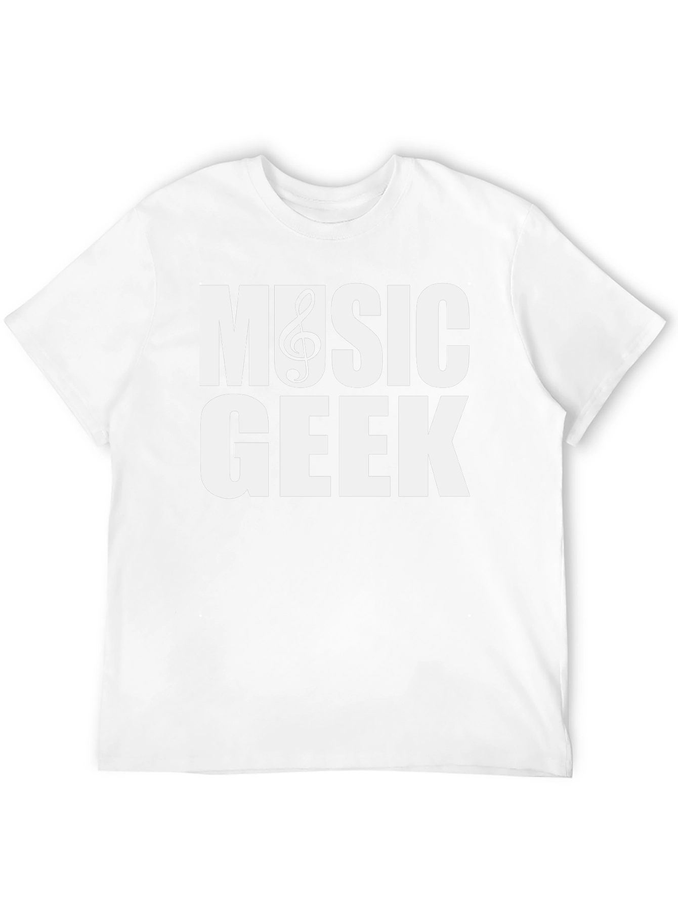 Music Geek T-Shirt - Black Cotton Tee