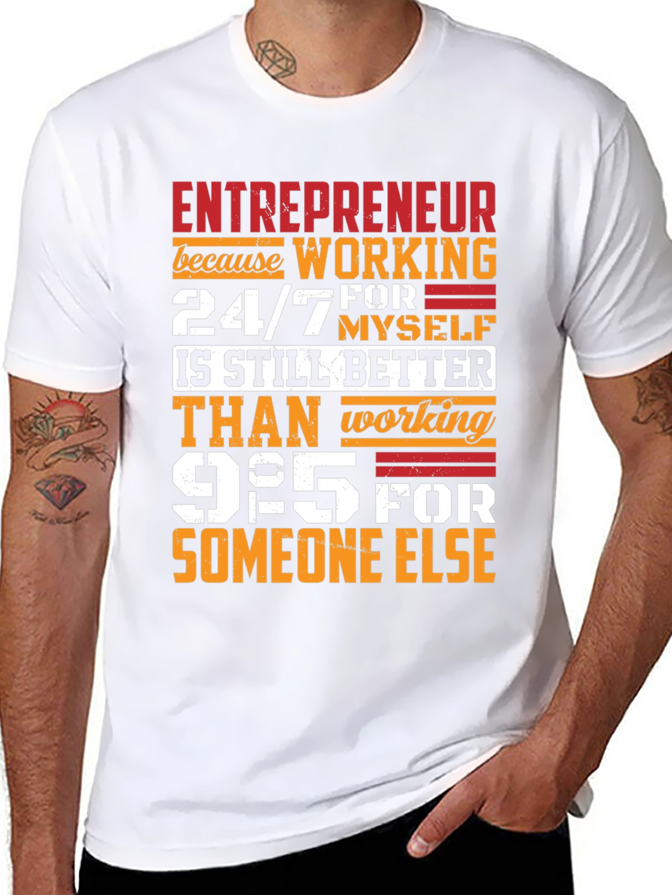 Entrepreneur 24/7 Work T-Shirt