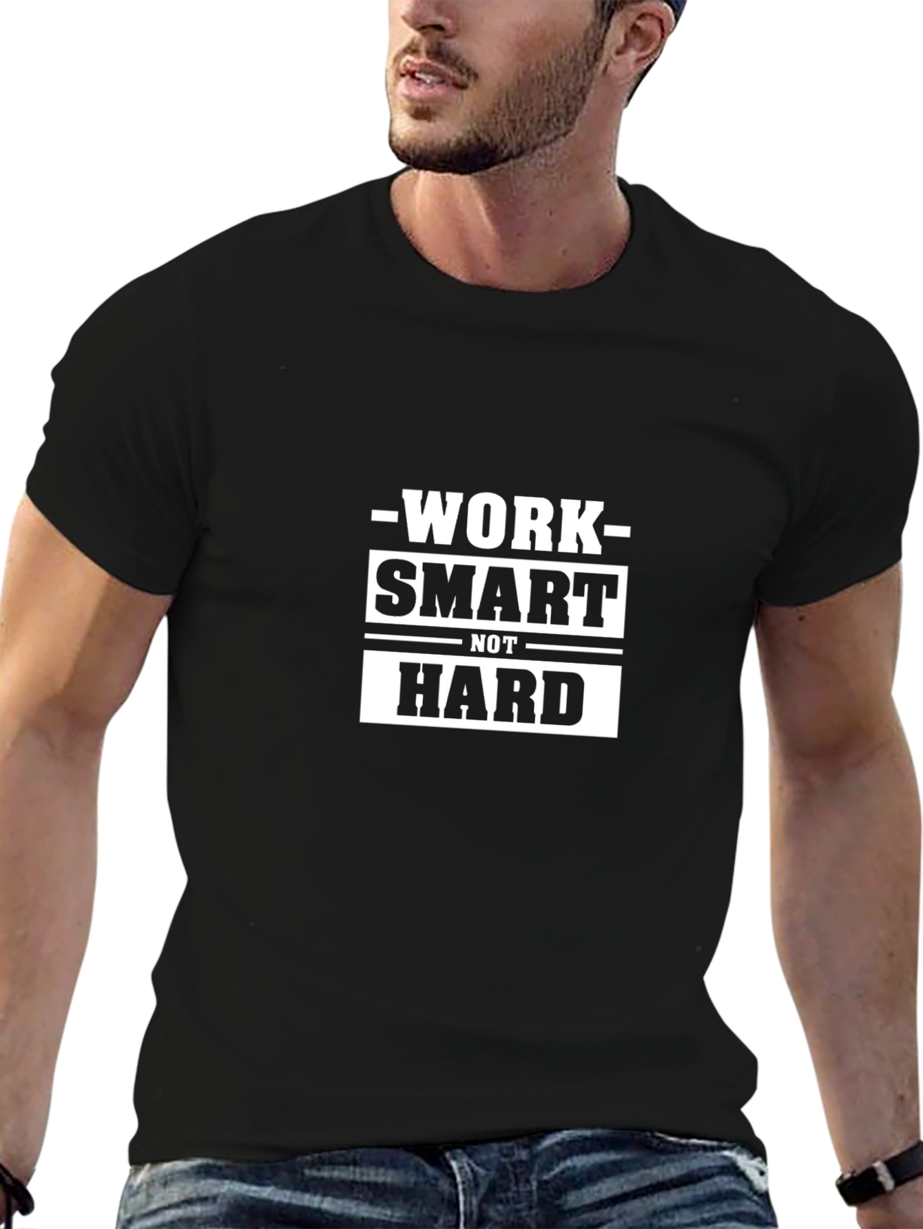 Work Smart T-Shirt - Motivational Tee