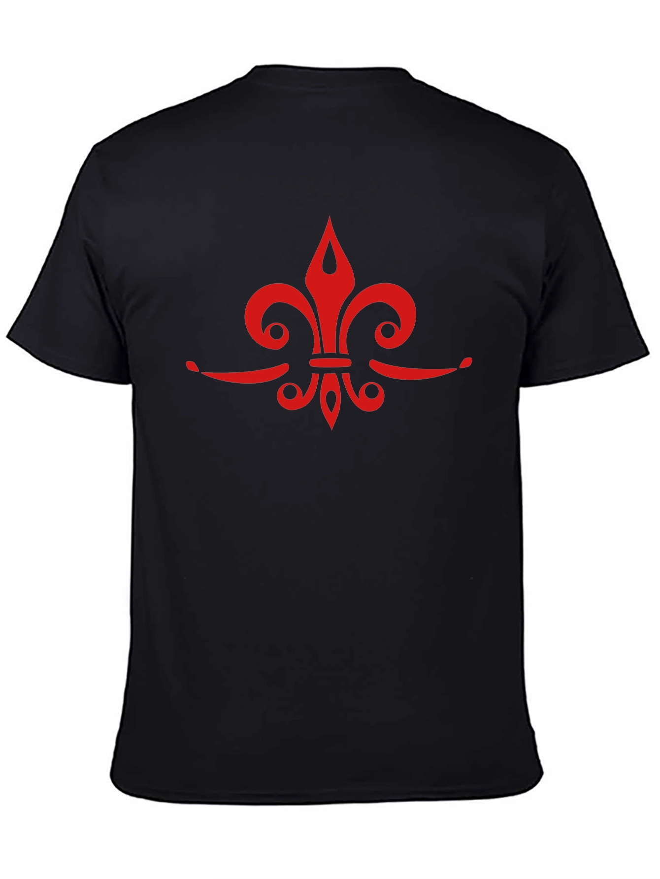 Fleur-de-Lis Graphic Tee - Casual Comfort