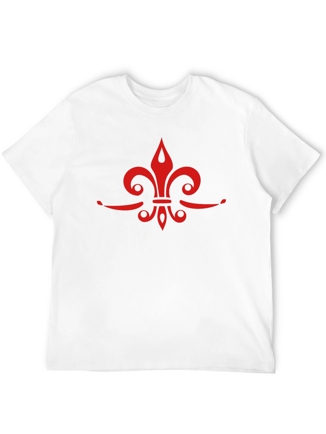 Fleur-de-Lis Graphic Tee - Casual Comfort