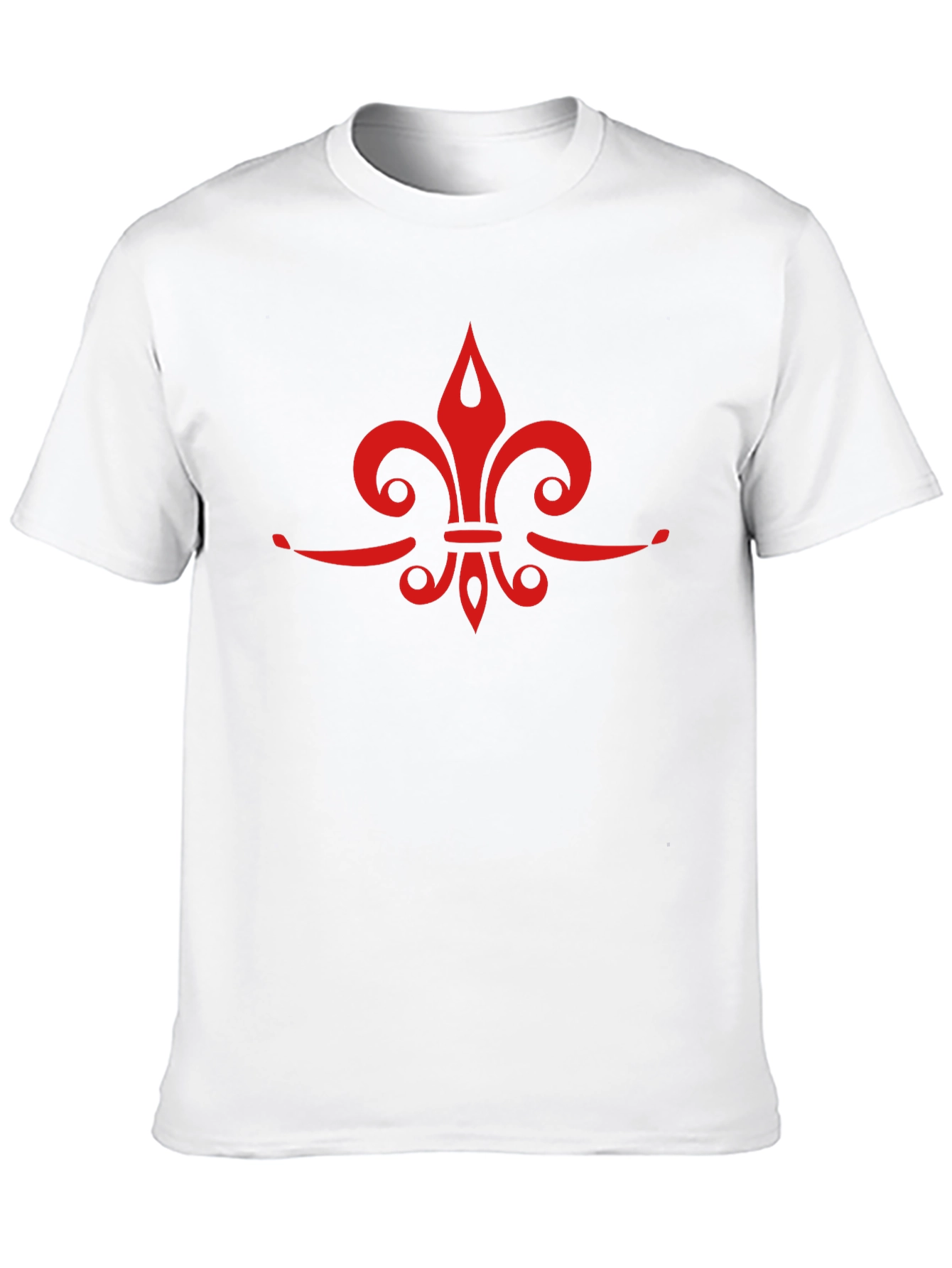 Fleur-de-Lis Graphic Tee - Casual Comfort