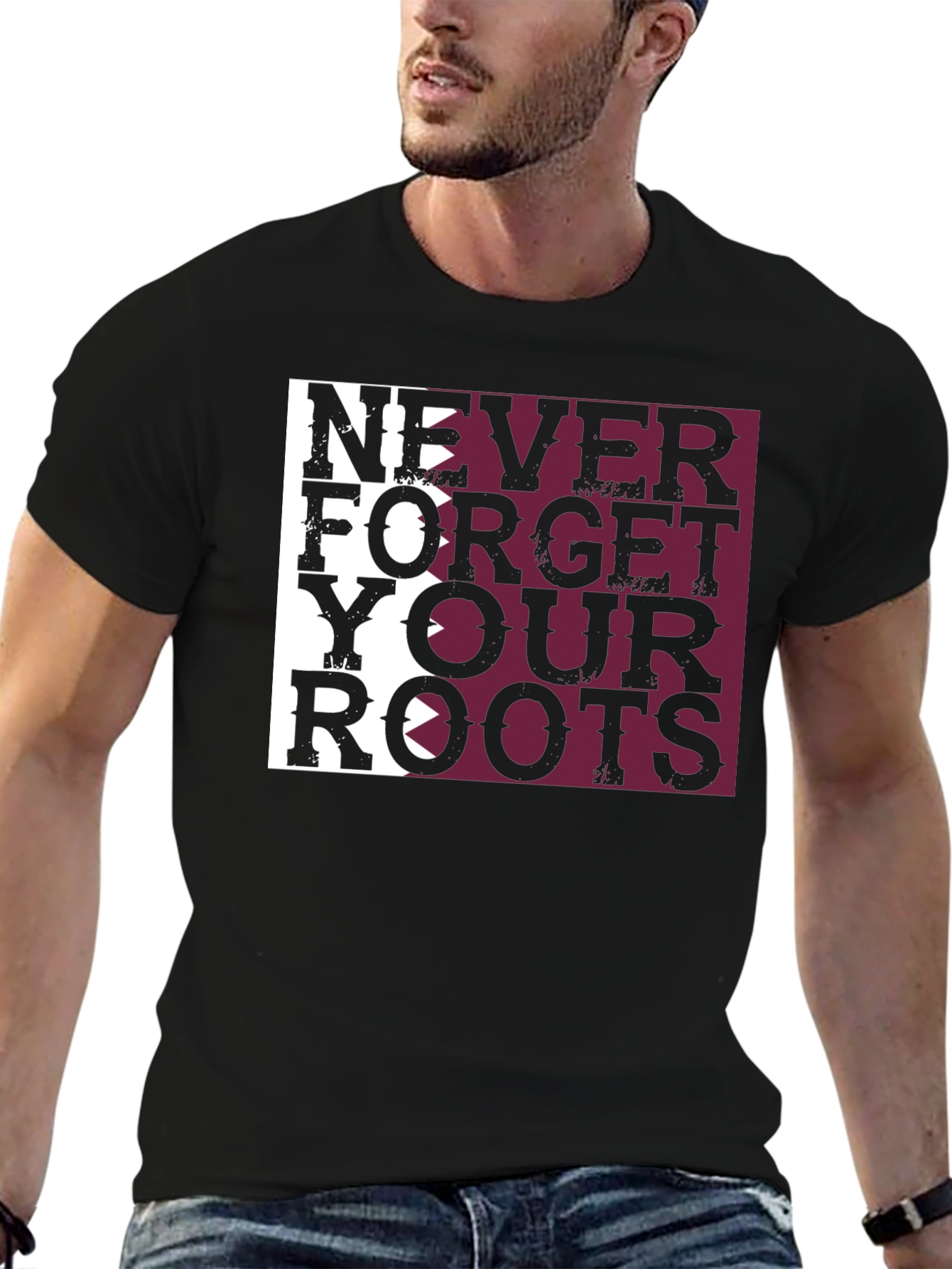Never Forget Your Roots Graphic Tee