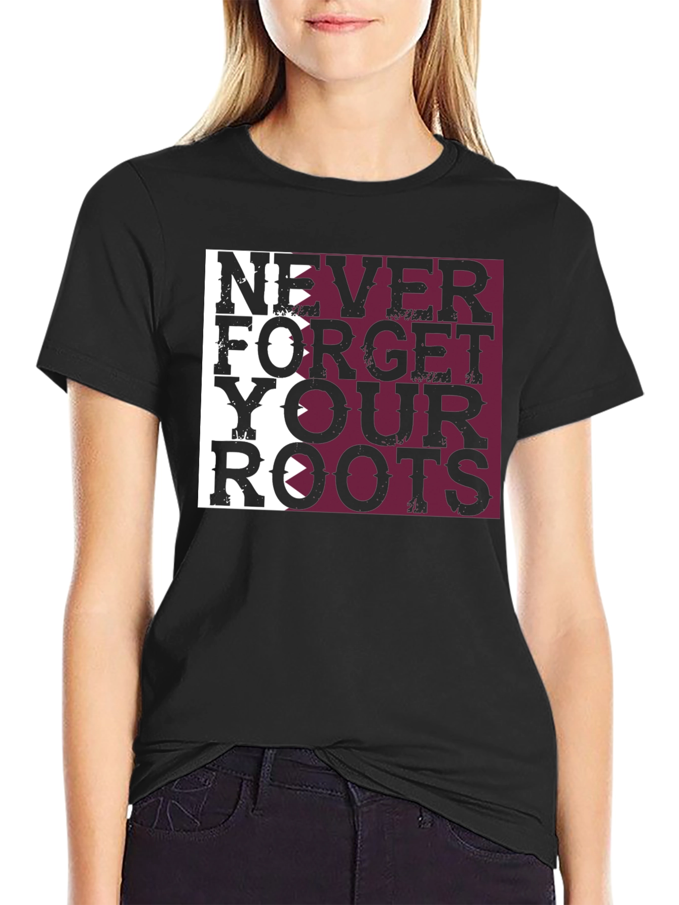 Never Forget Your Roots Graphic Tee