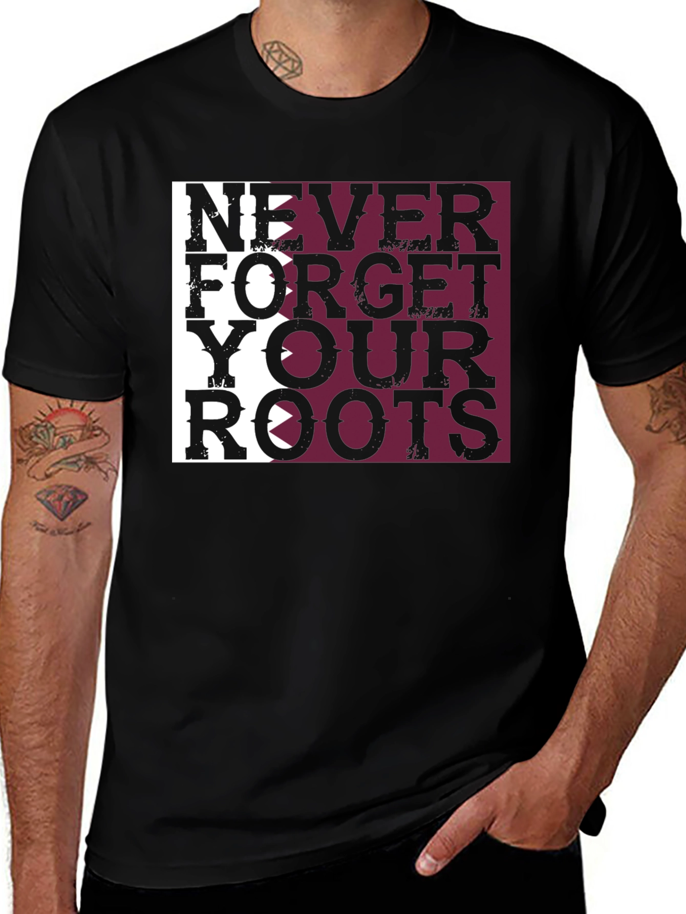Never Forget Your Roots Graphic Tee