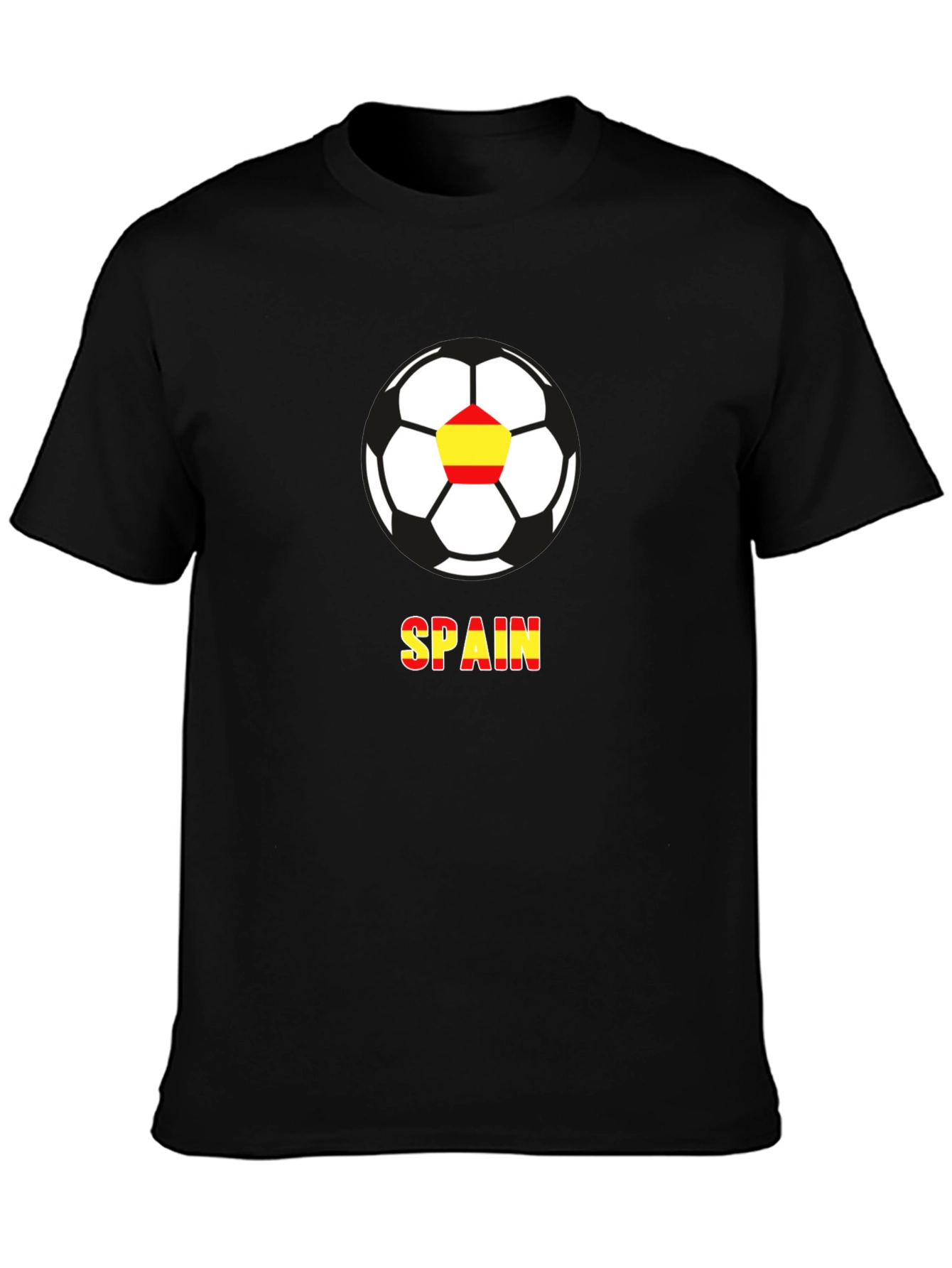 Spain Soccer Ball T-Shirt