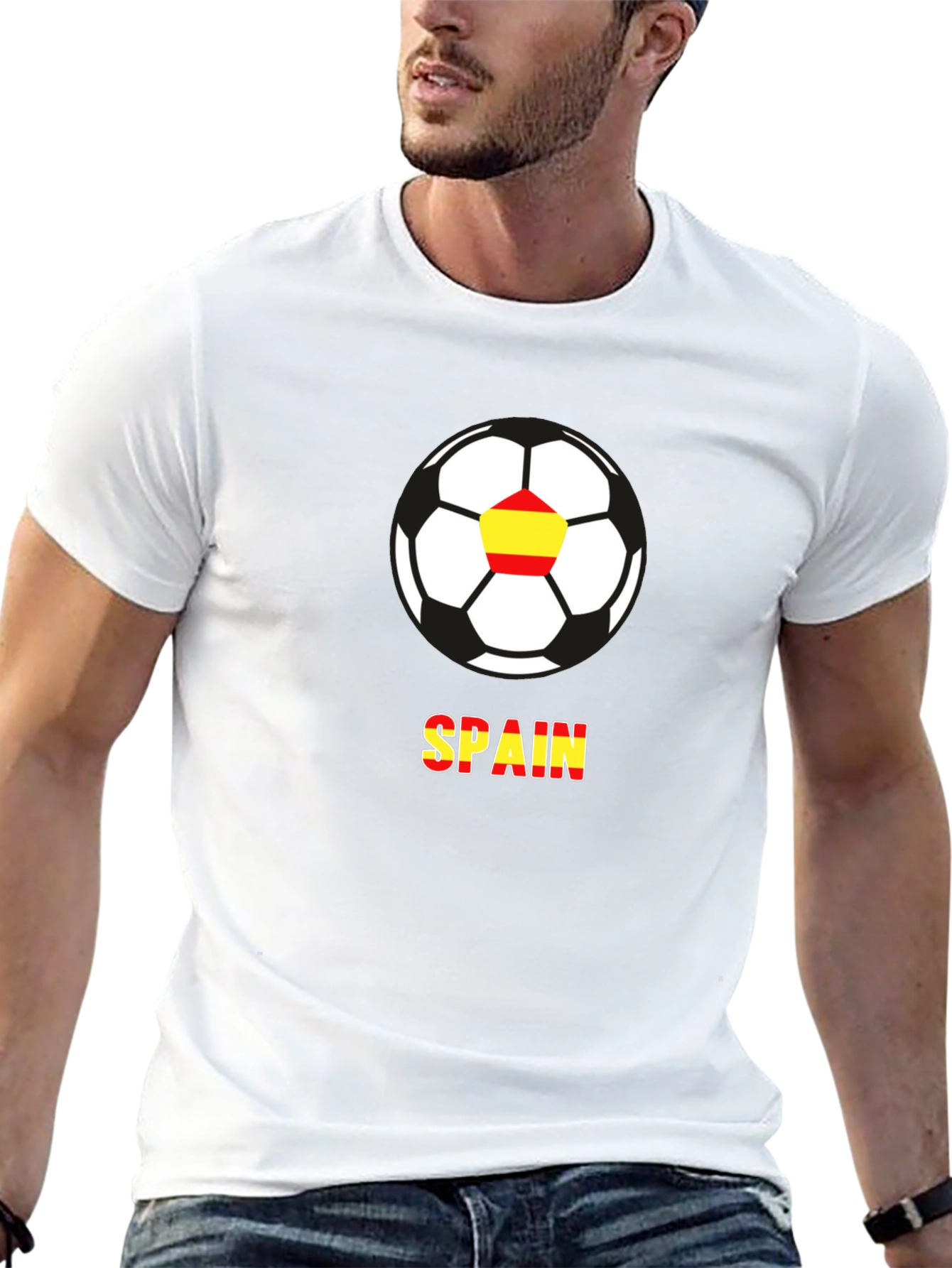 Spain Soccer Ball T-Shirt