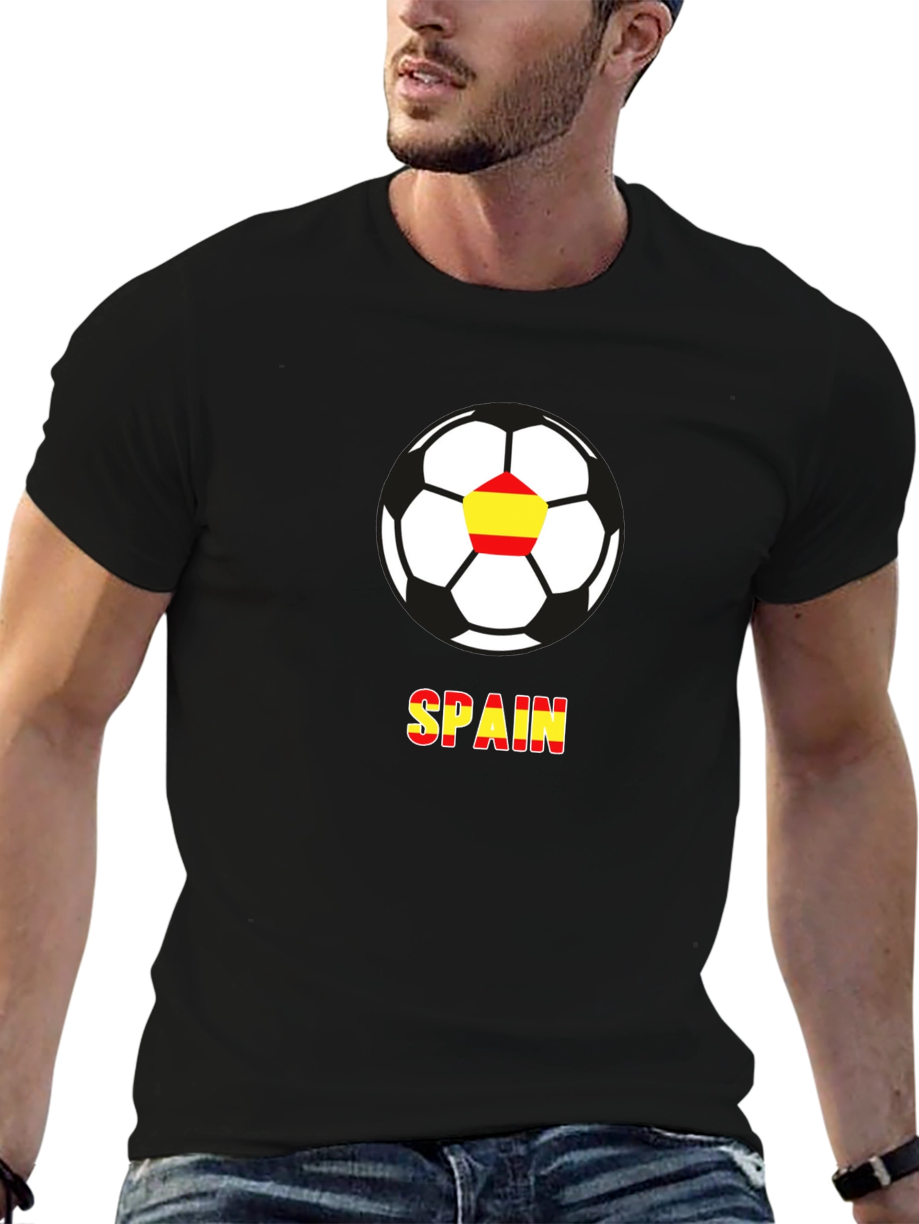Spain Soccer Ball T-Shirt