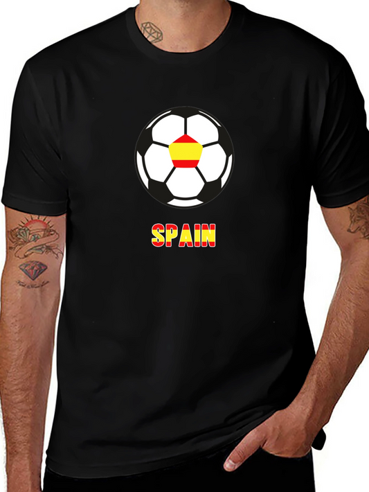 Spain Soccer Ball T-Shirt