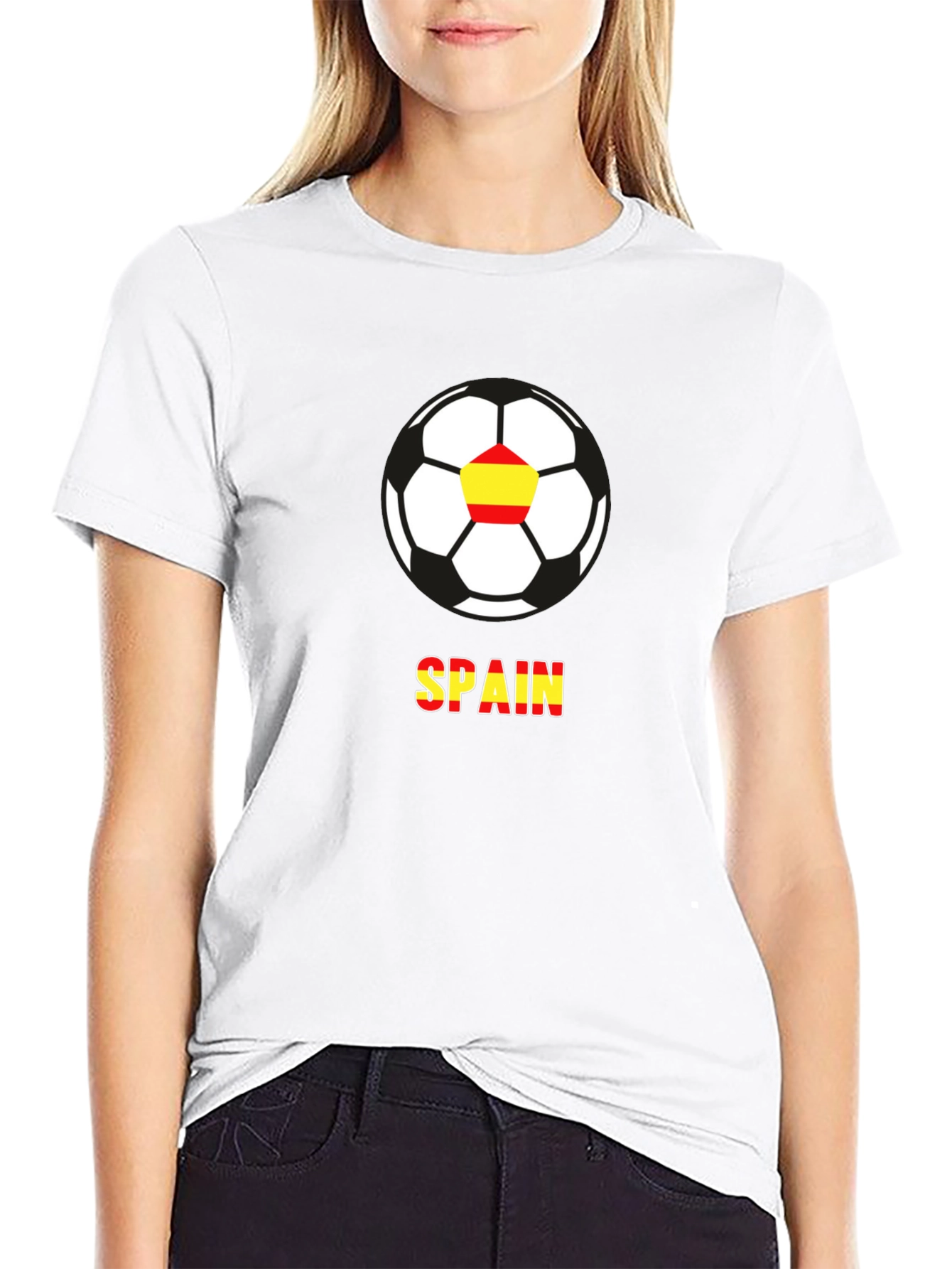 Spain Soccer Ball T-Shirt