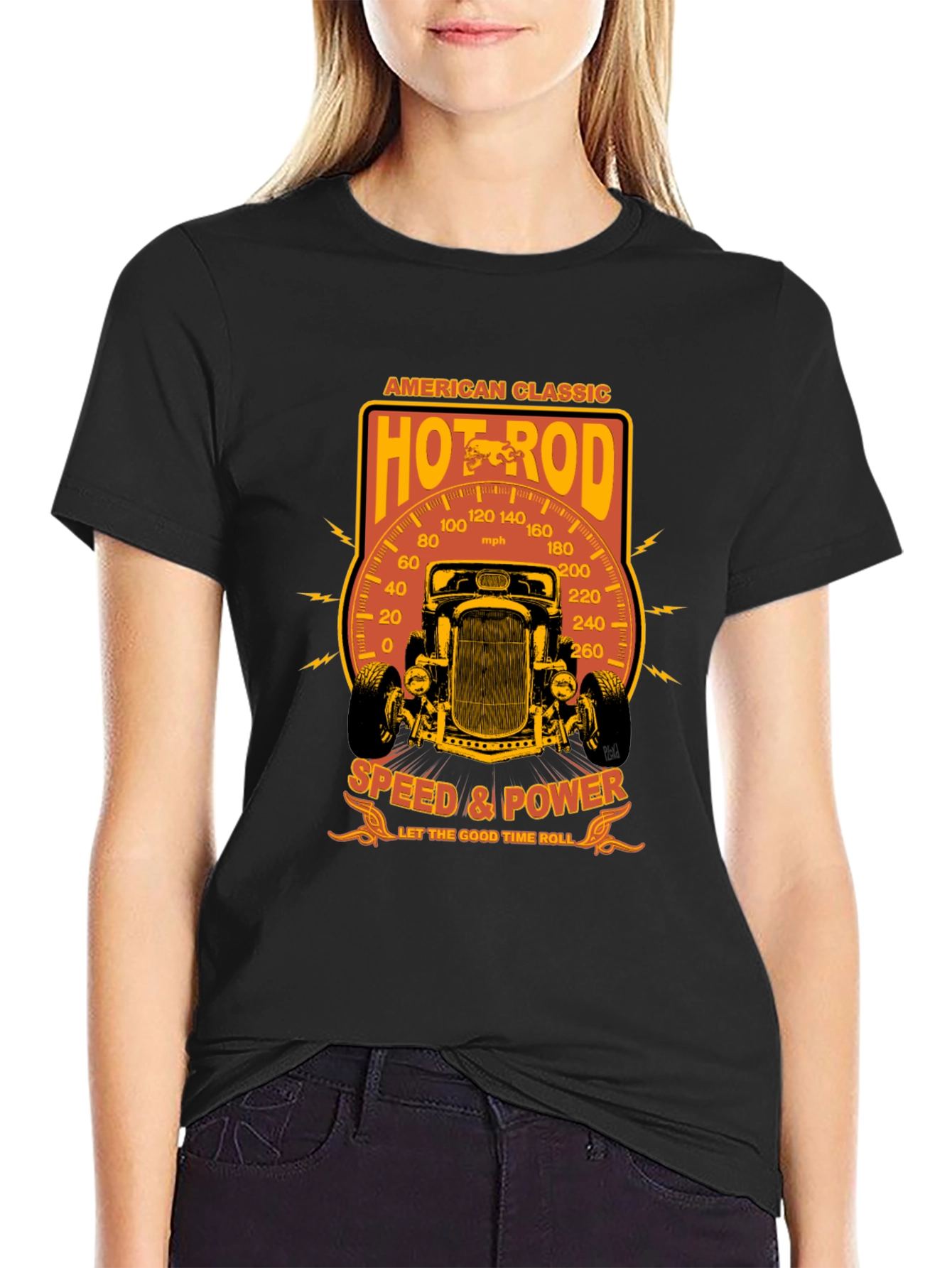 American Classic Hot Rod Speed & Power T-Shirt