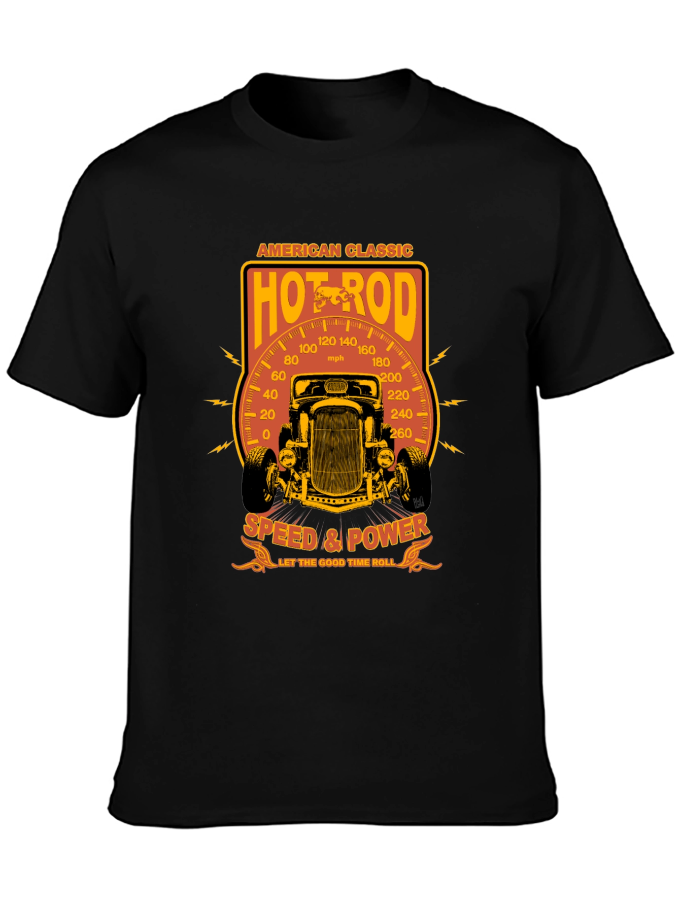 American Classic Hot Rod Speed & Power T-Shirt