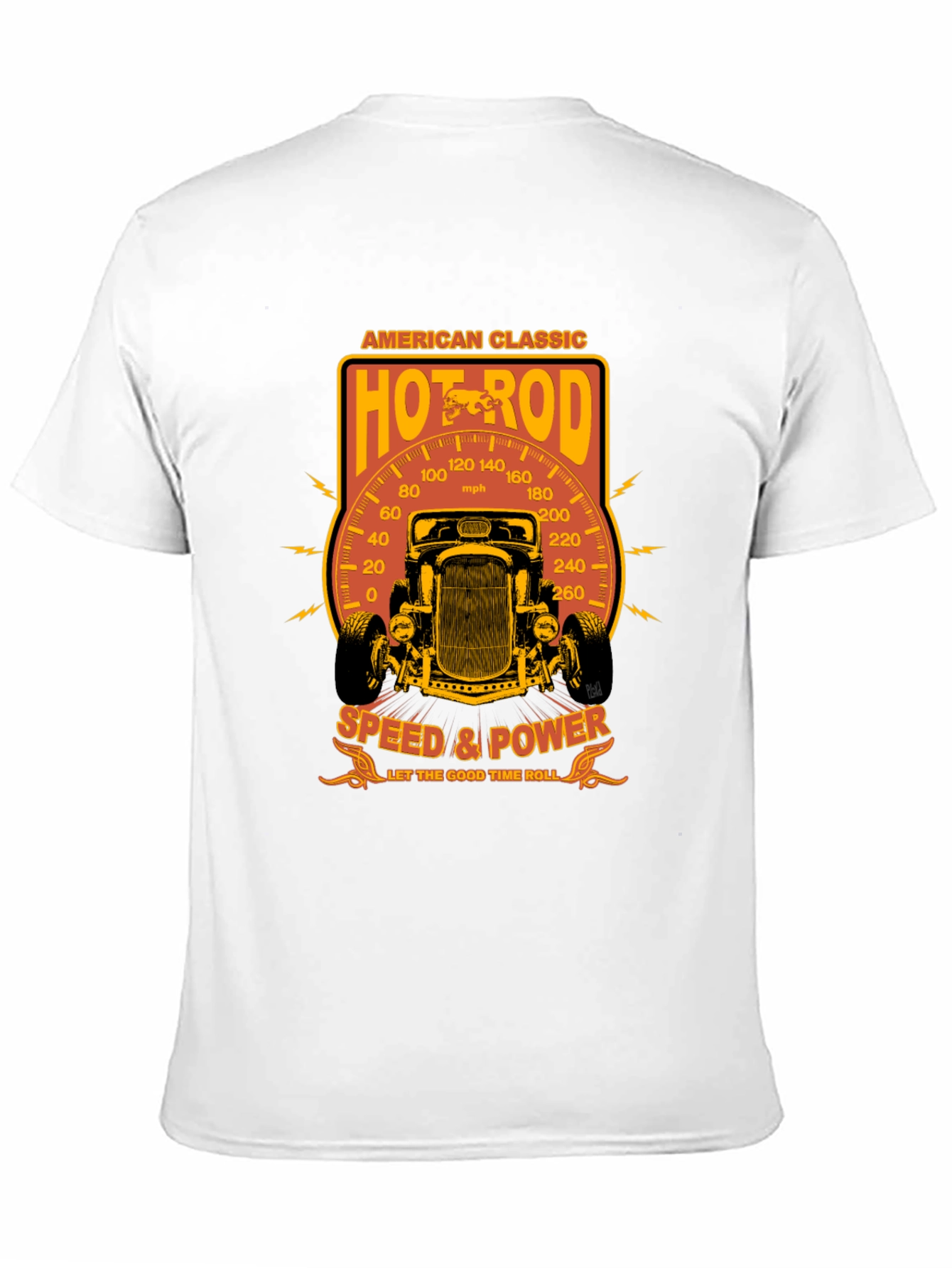 American Classic Hot Rod Speed & Power T-Shirt