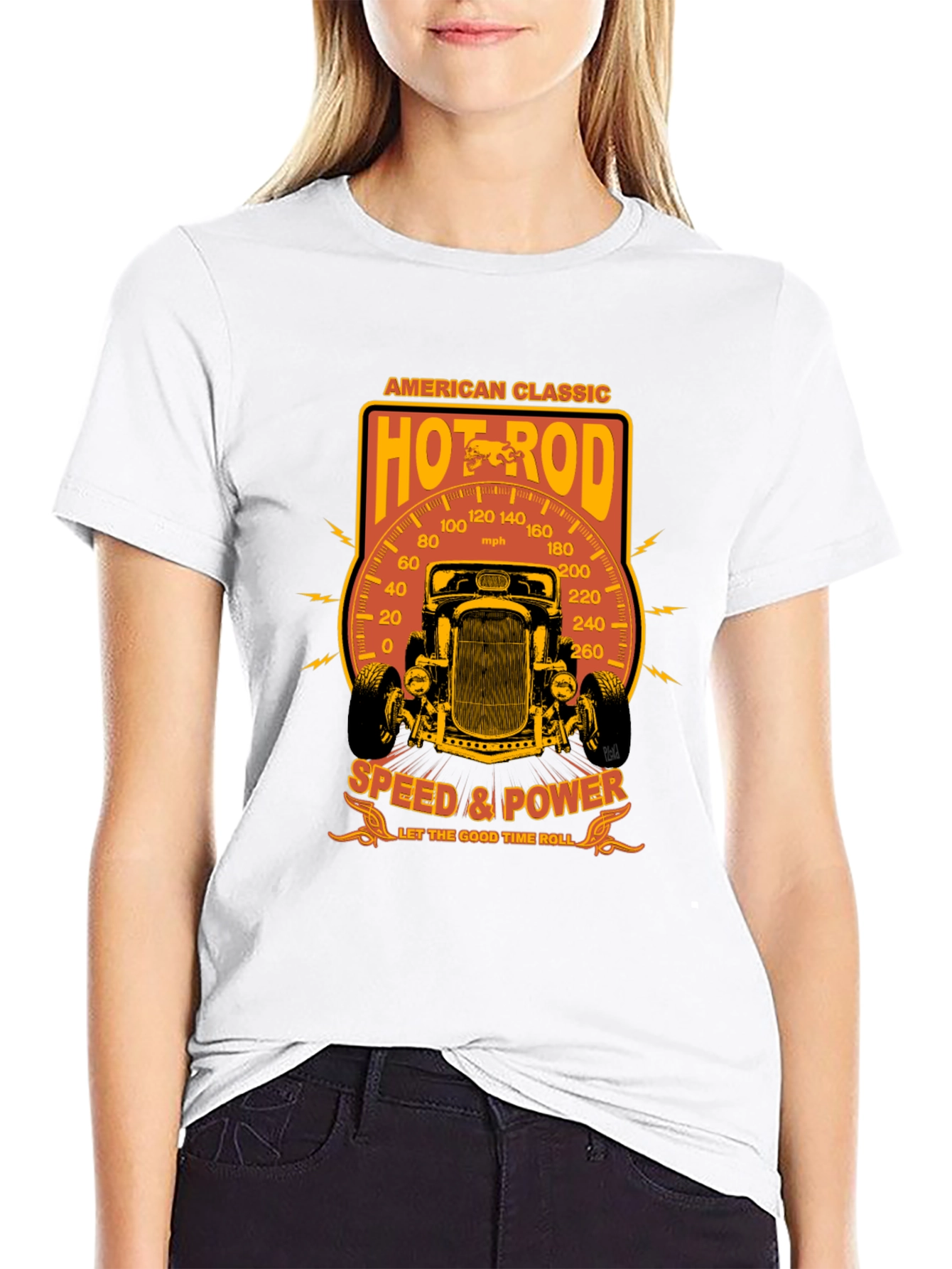 American Classic Hot Rod Speed & Power T-Shirt