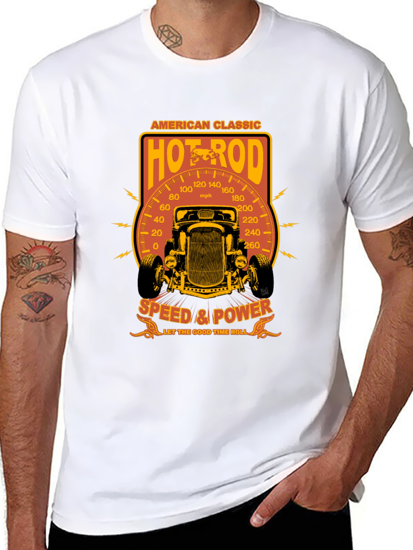 American Classic Hot Rod Speed & Power T-Shirt