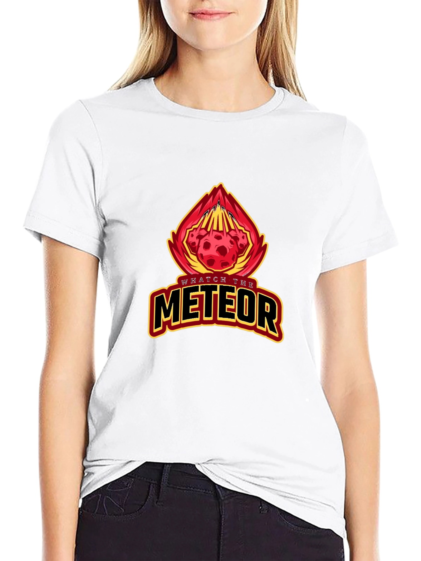 Watch the Meteor Black Graphic Tee