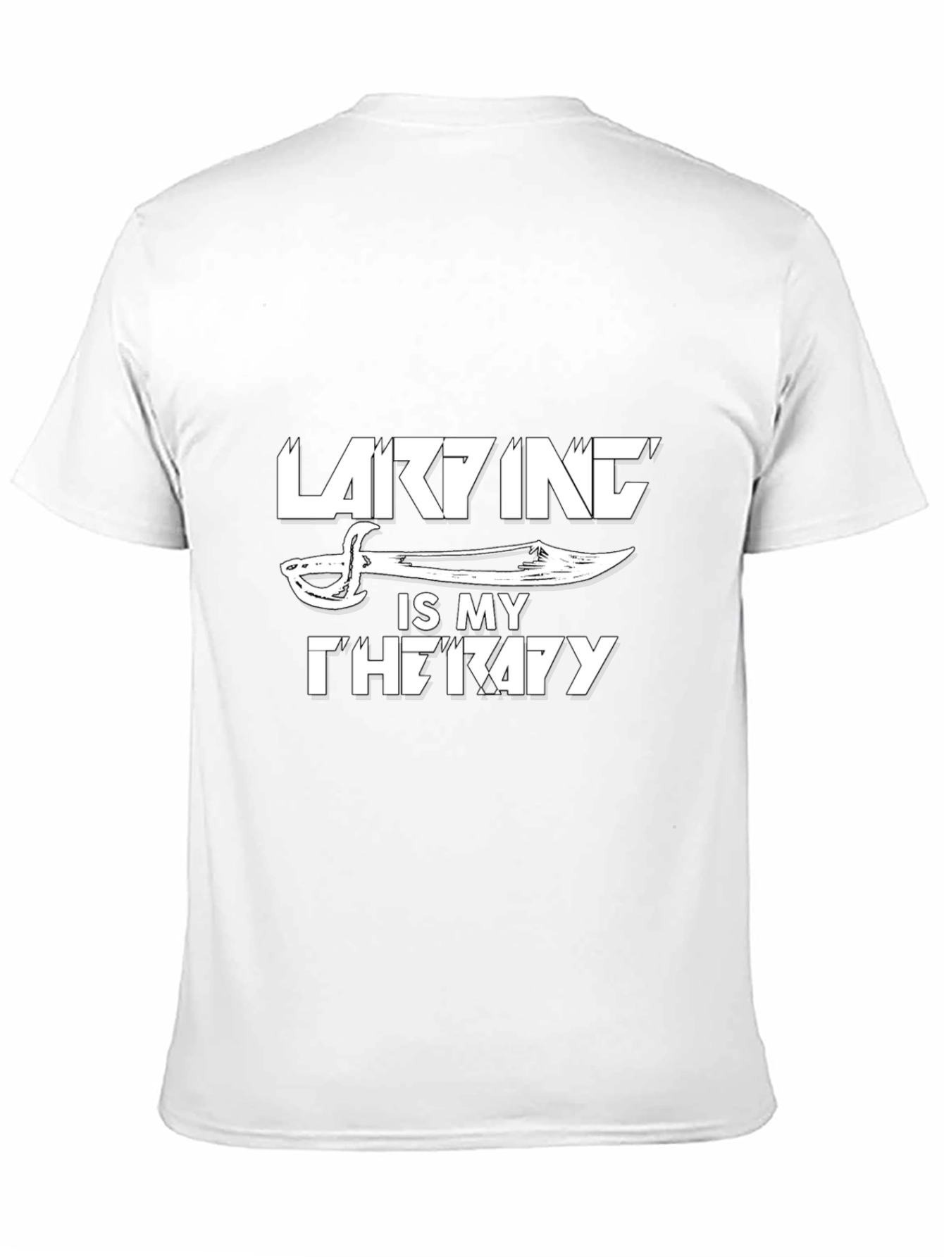 Larking is My Therapy Graphic T-Shirt