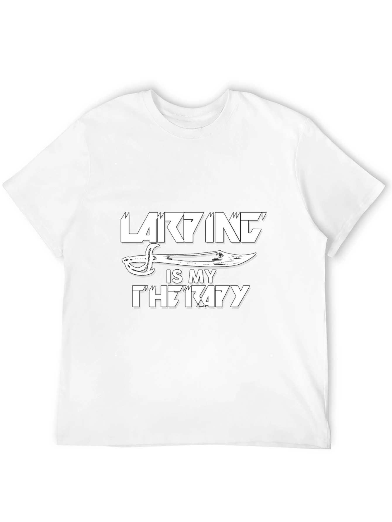 Larking is My Therapy Graphic T-Shirt