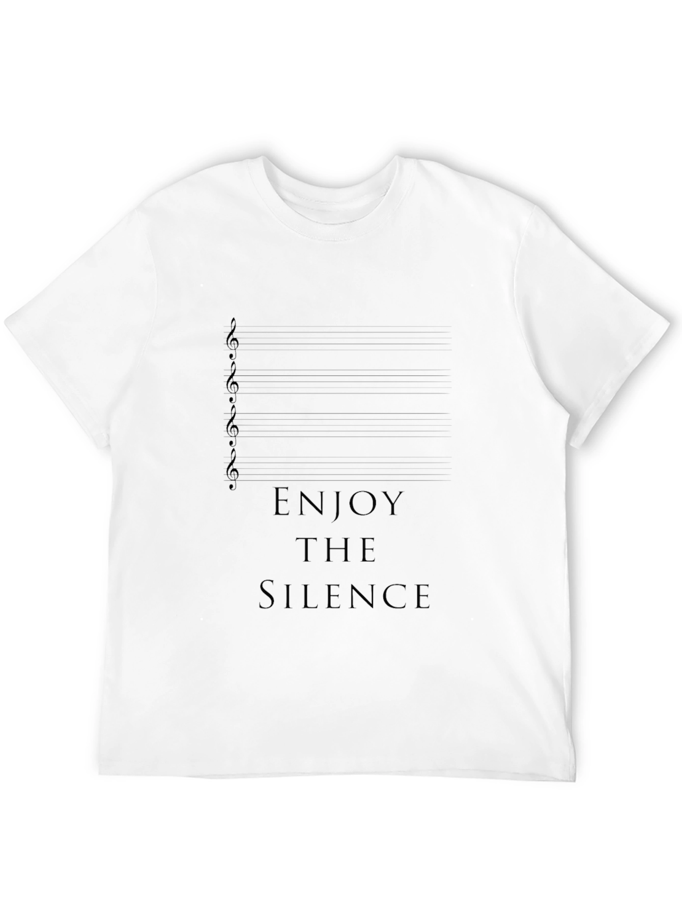 Enjoy The Silence T-Shirt - Music Inspired Design