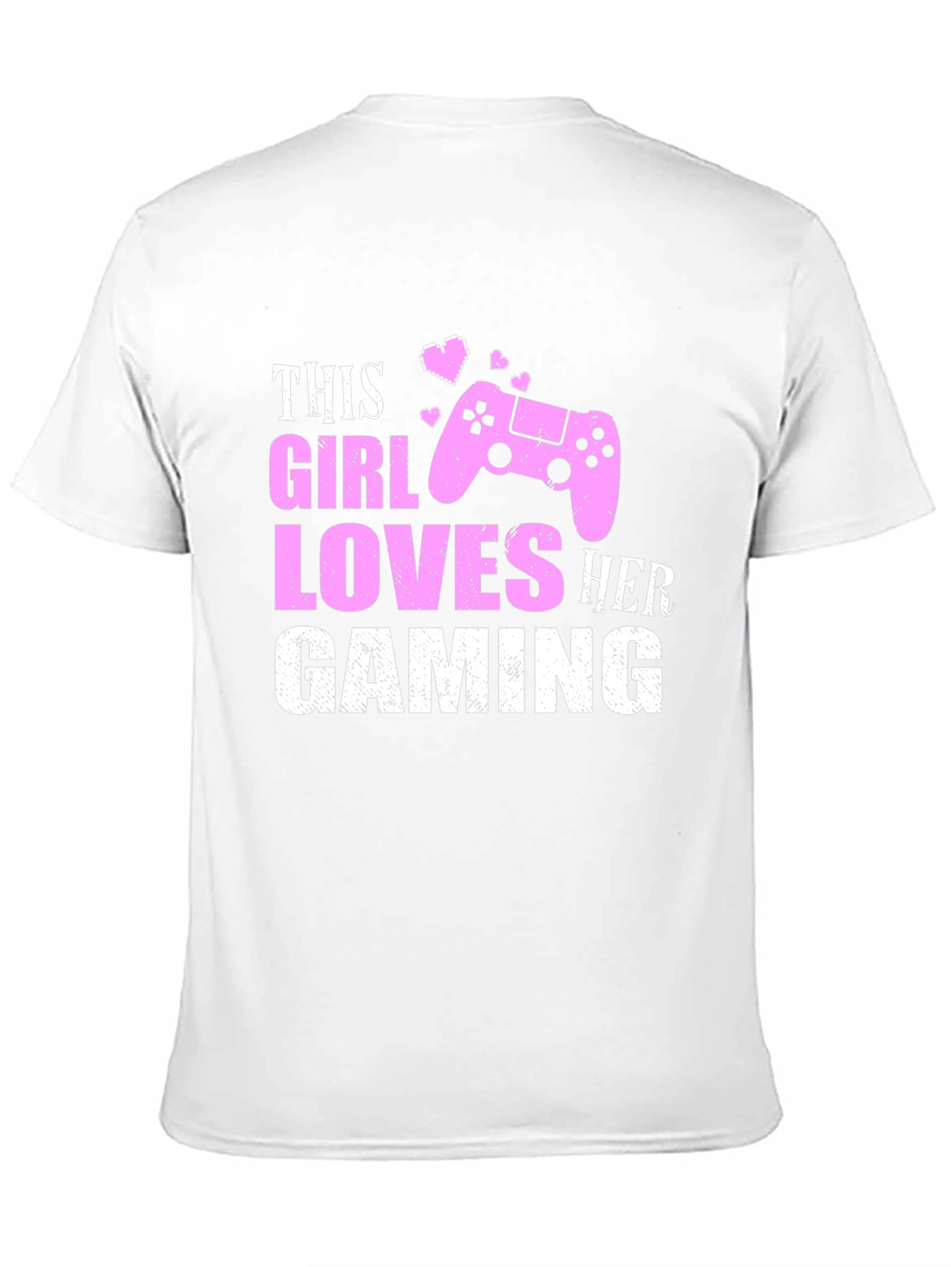 Gaming Girl T-Shirt - Black