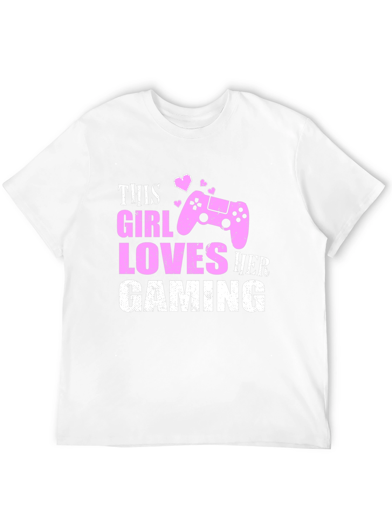 Gaming Girl T-Shirt - Black