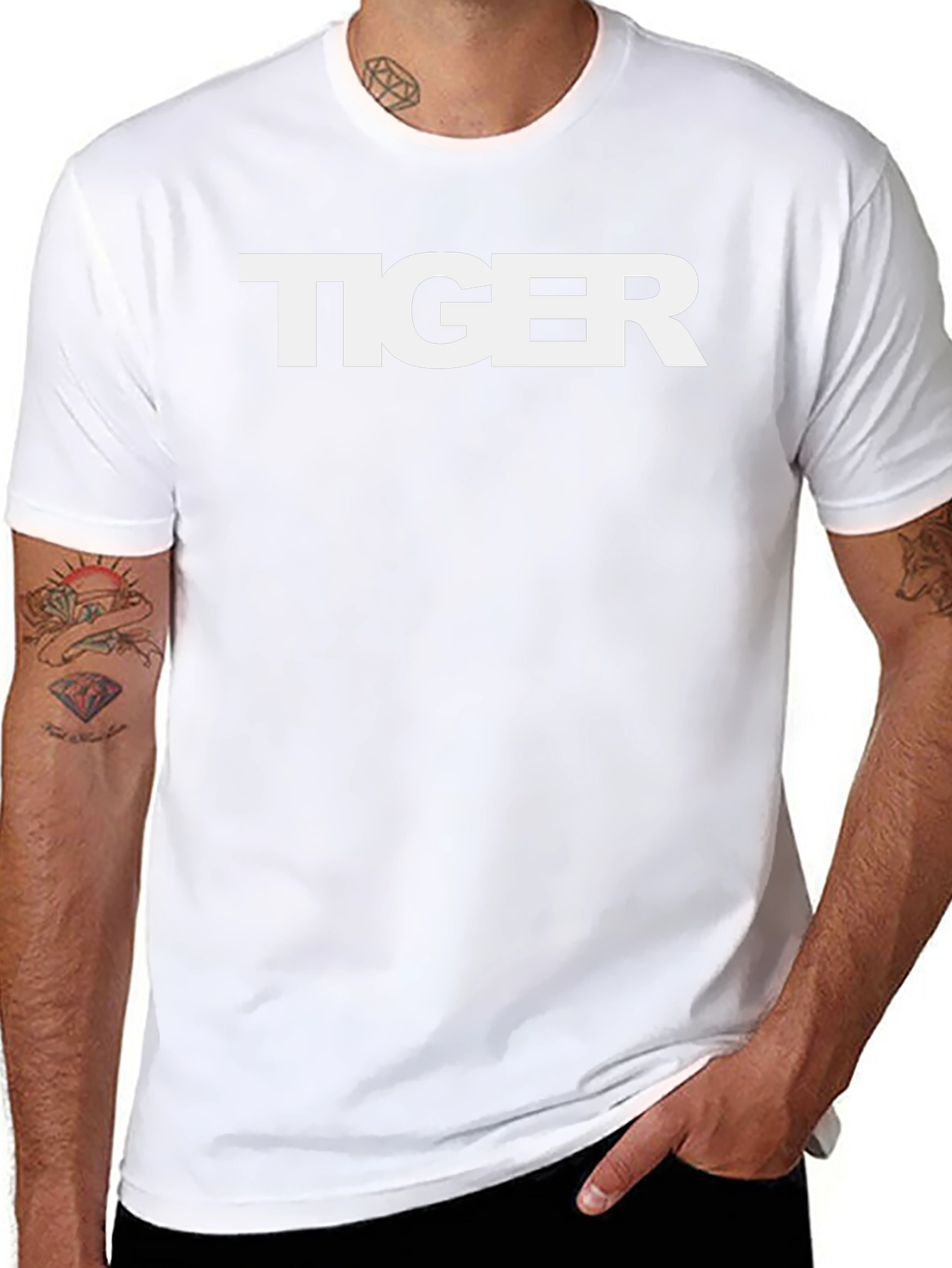 Tiger Graphic Tee - Bold Statement Shirt
