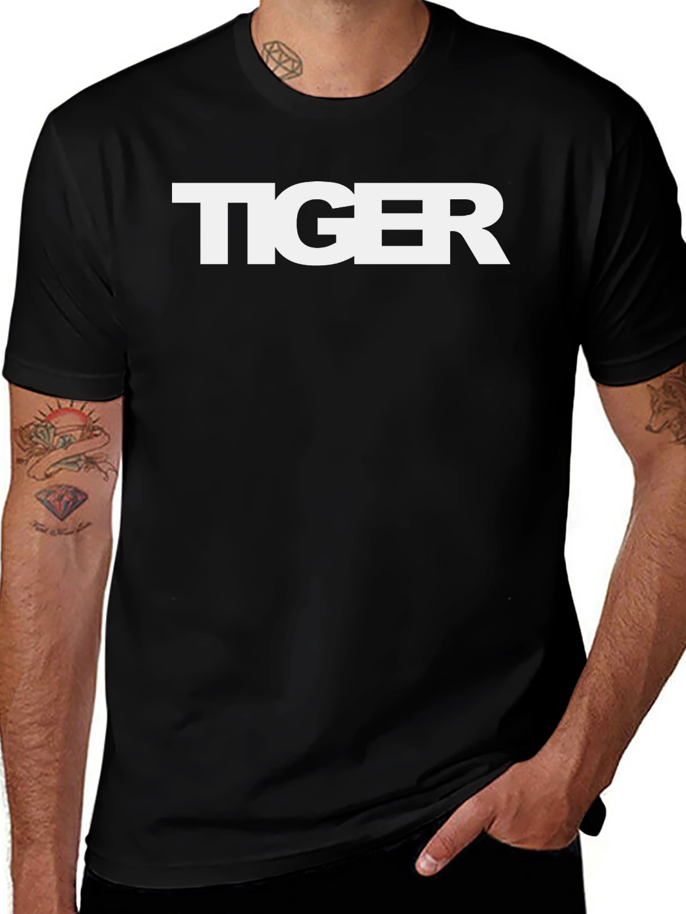 Tiger Graphic Tee - Bold Statement Shirt