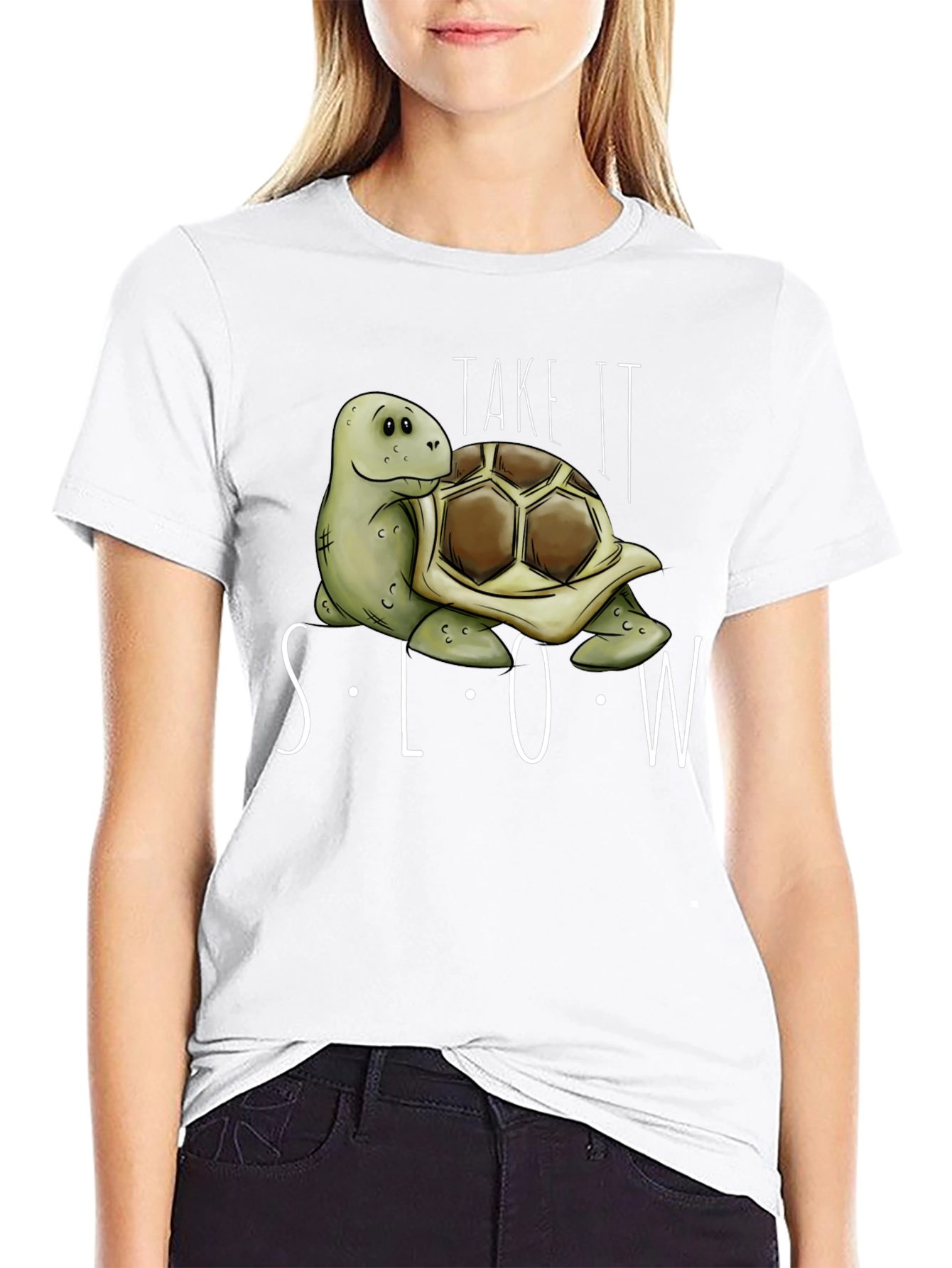 Take It Slow Turtle Graphic Tee