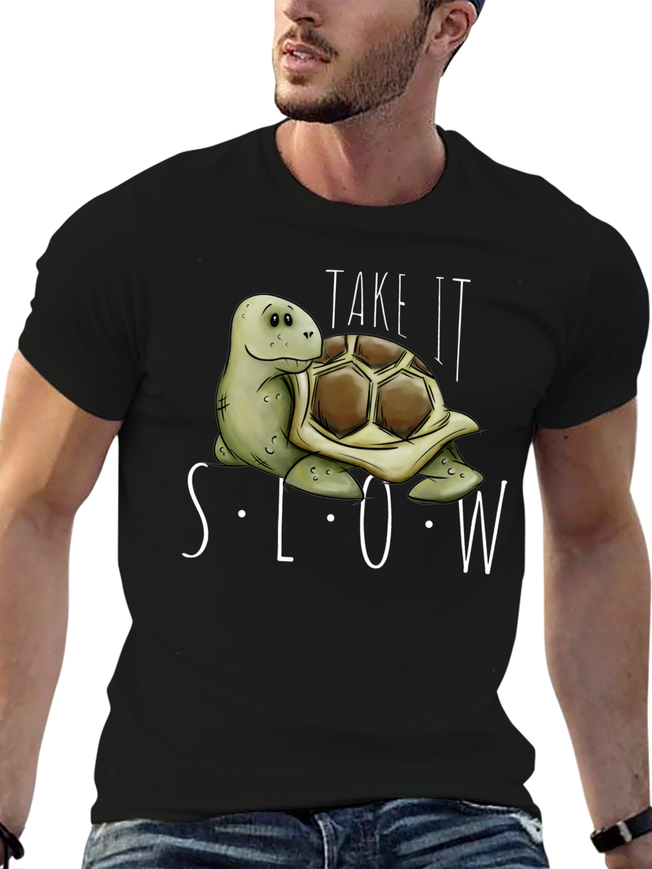 Take It Slow Turtle Graphic Tee
