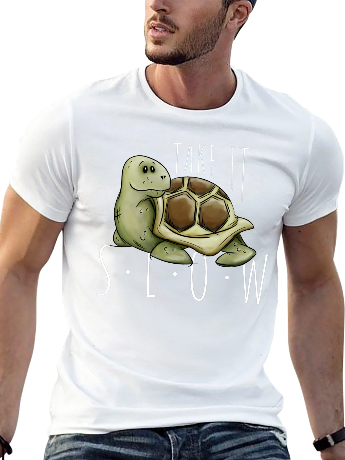 Take It Slow Turtle Graphic Tee