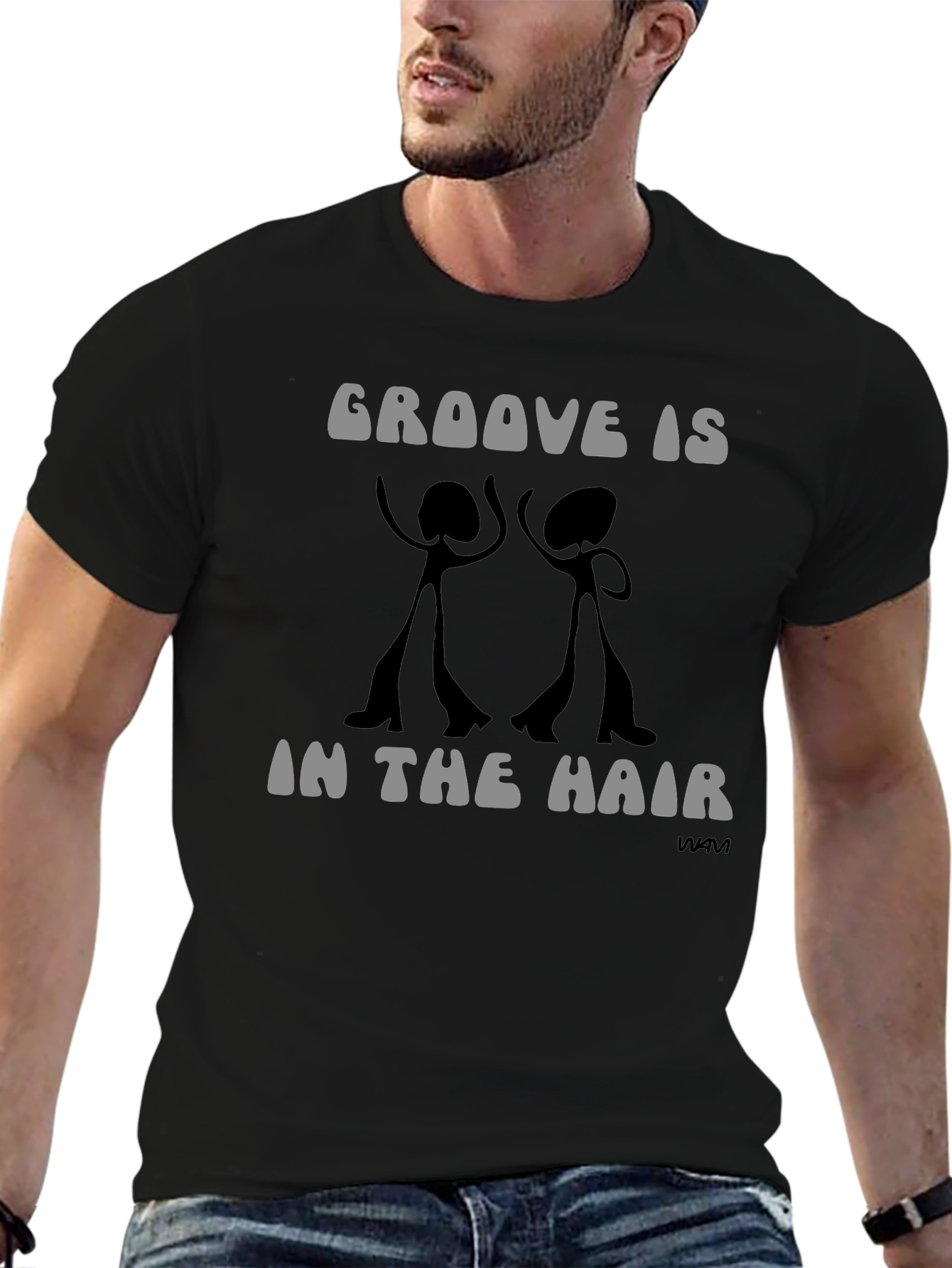 Groove Is In The Hair Graphic T-Shirt