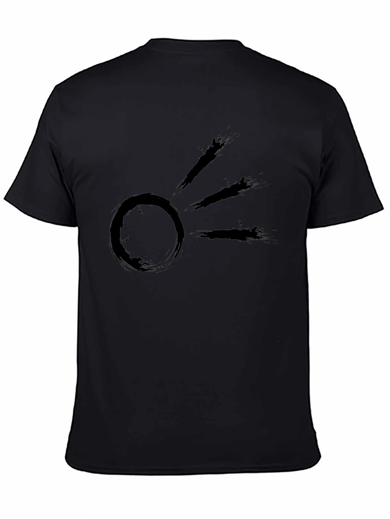 Abstract Sun Graphic T-Shirt