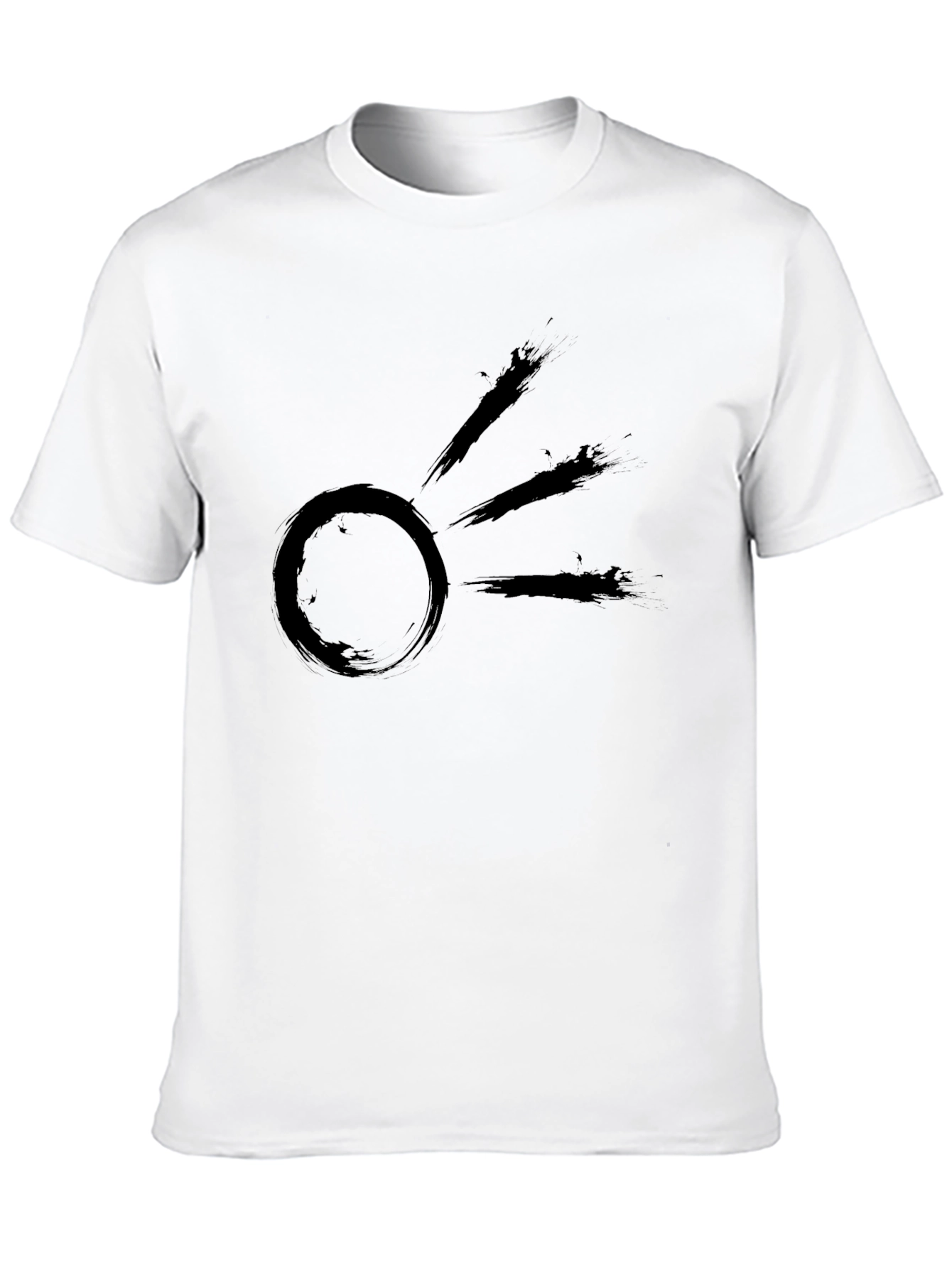 Abstract Sun Graphic T-Shirt
