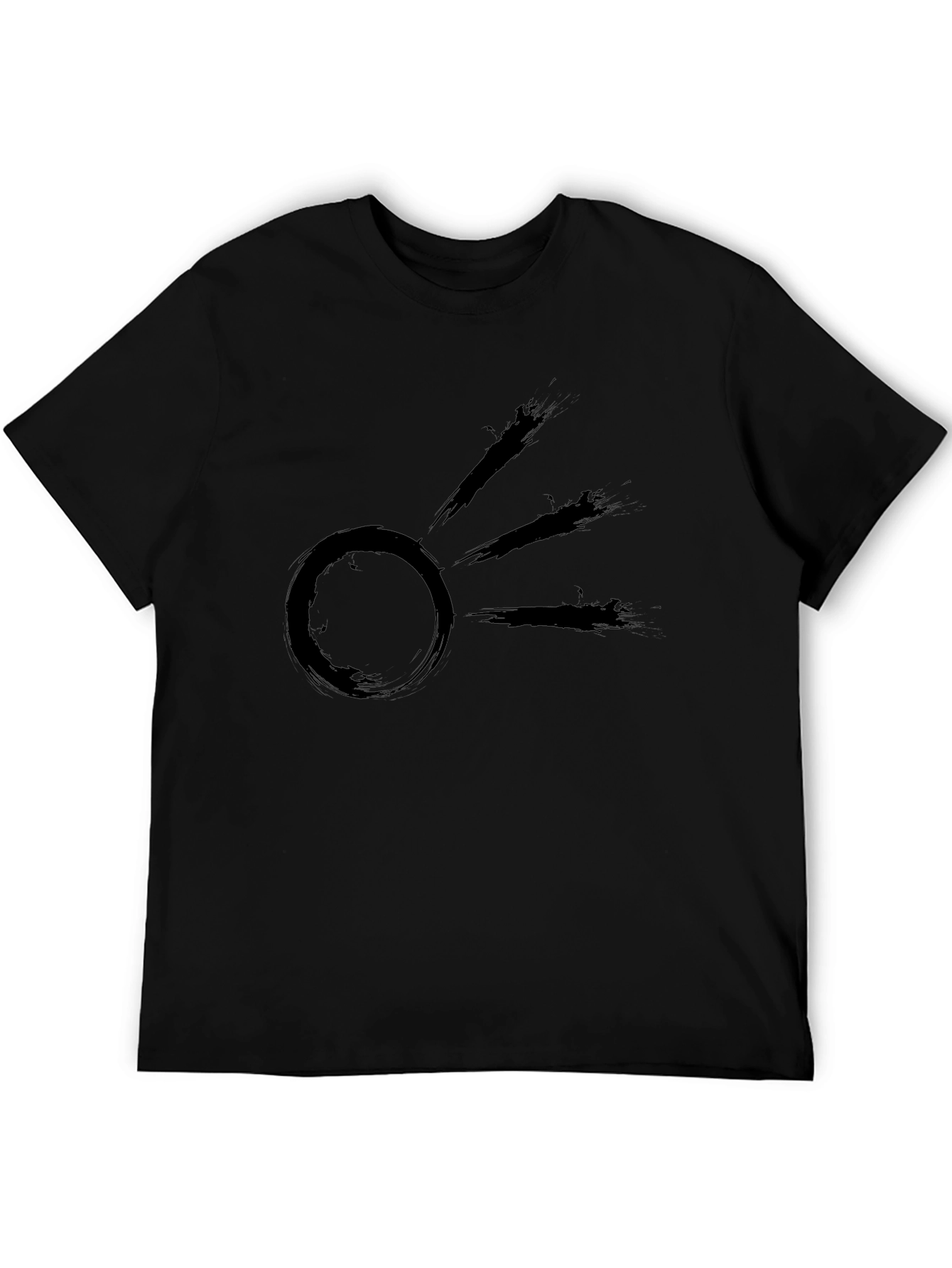 Abstract Sun Graphic T-Shirt
