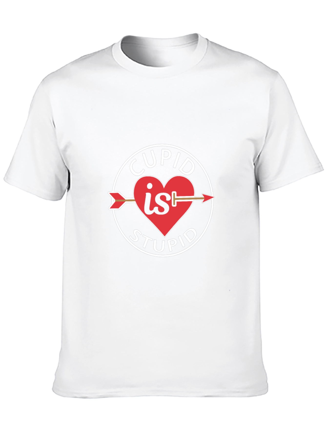 Cupid is Stupid T-Shirt - Anti Valentines Day
