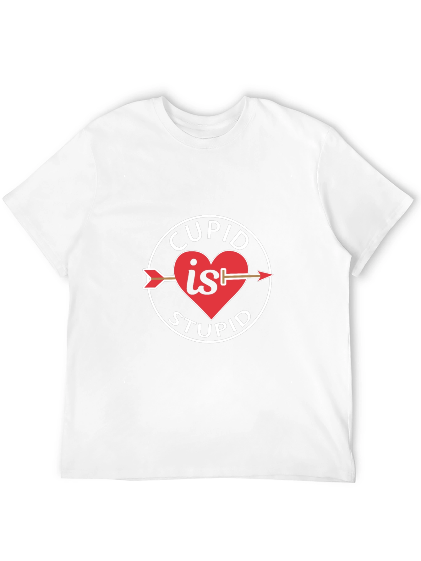 Cupid is Stupid T-Shirt - Anti Valentines Day
