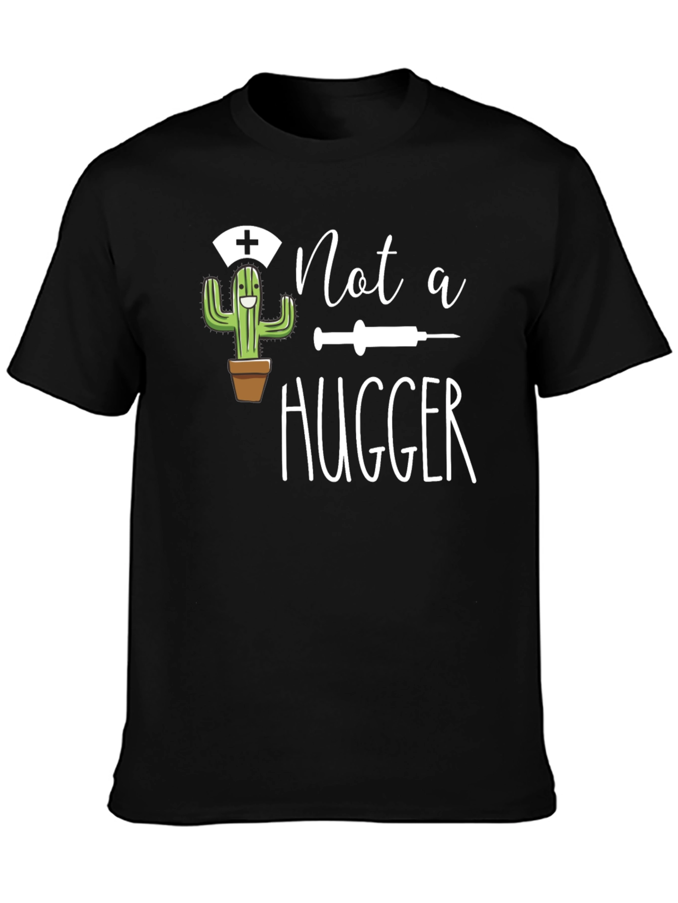Not a Hugger Novelty T-Shirt