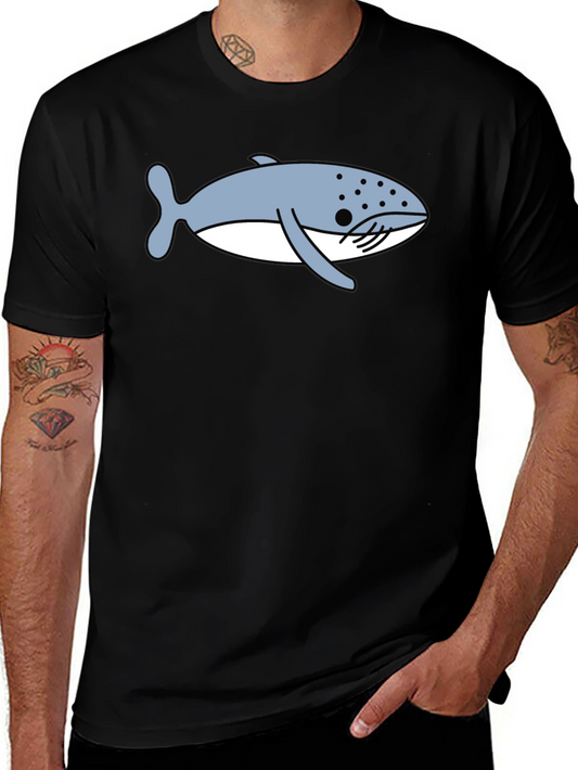 Whale Graphic Tee - Casual Comfort