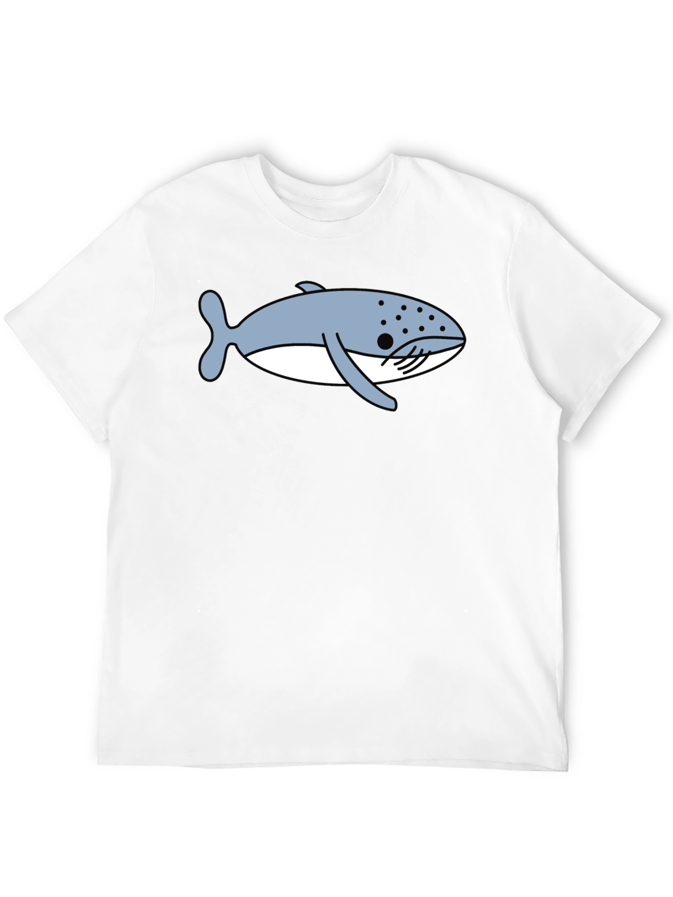 Whale Graphic Tee - Casual Comfort