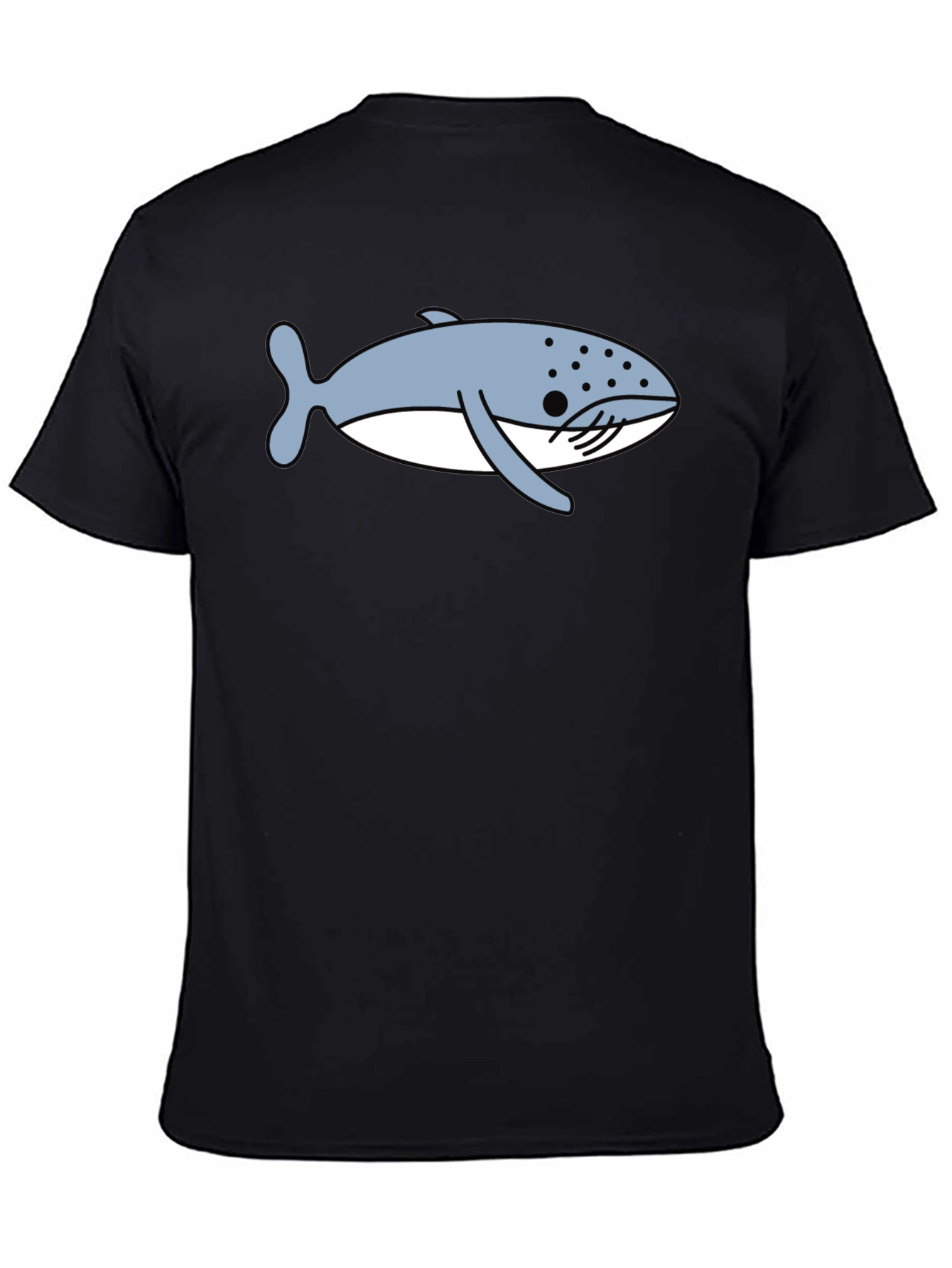 Whale Graphic Tee - Casual Comfort