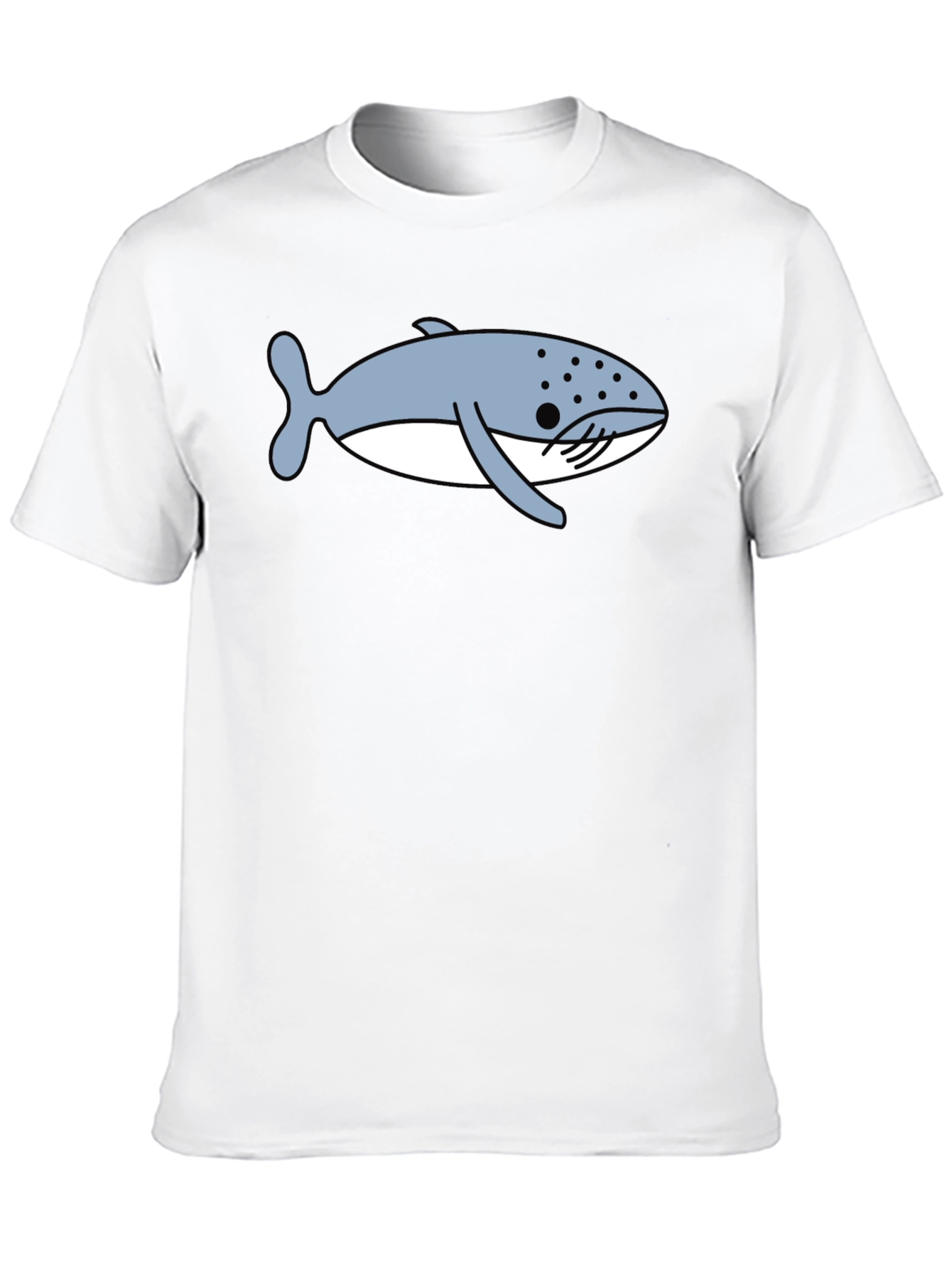 Whale Graphic Tee - Casual Comfort