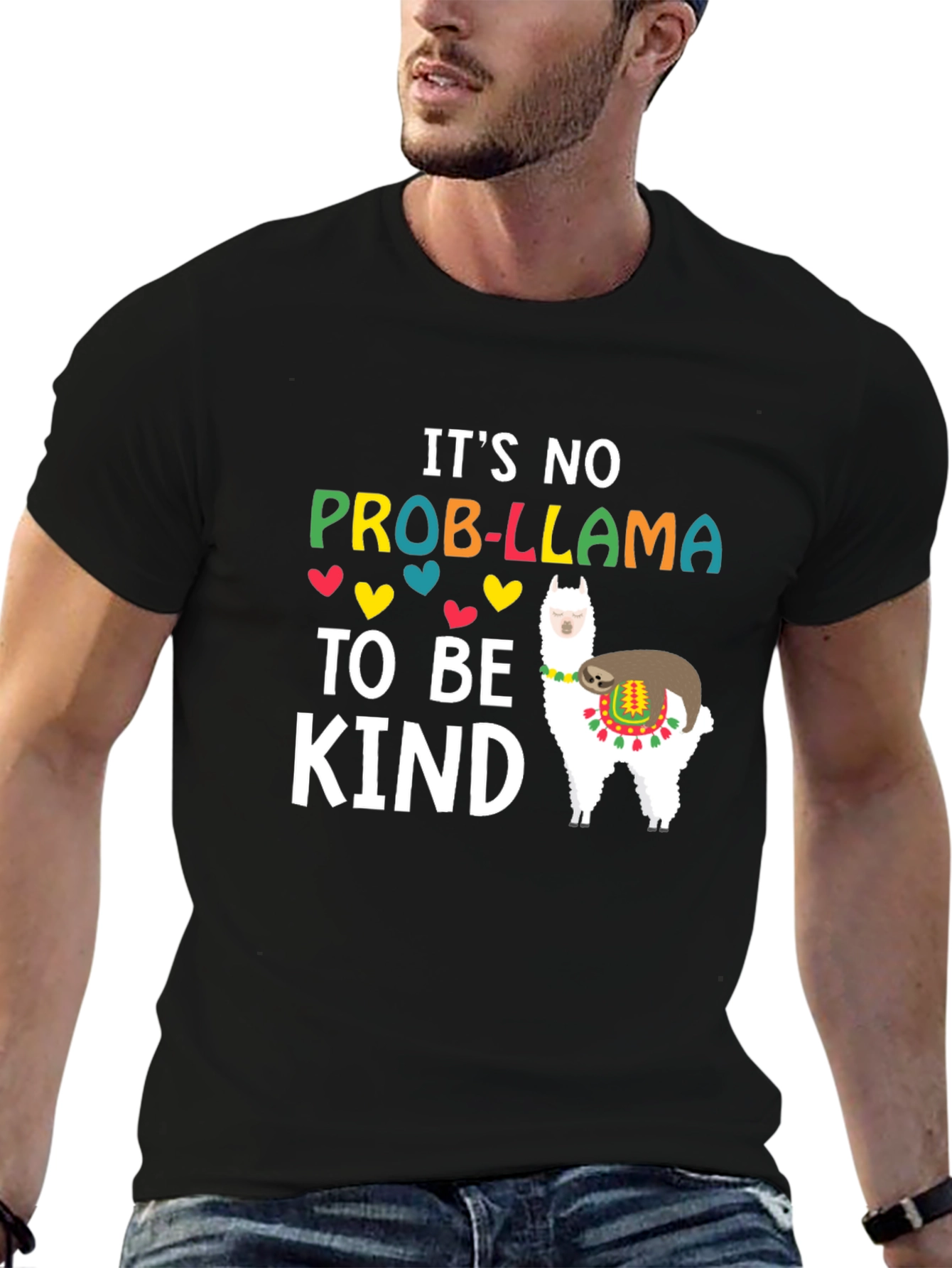 Its No Prob-Llama To Be Kind T-Shirt