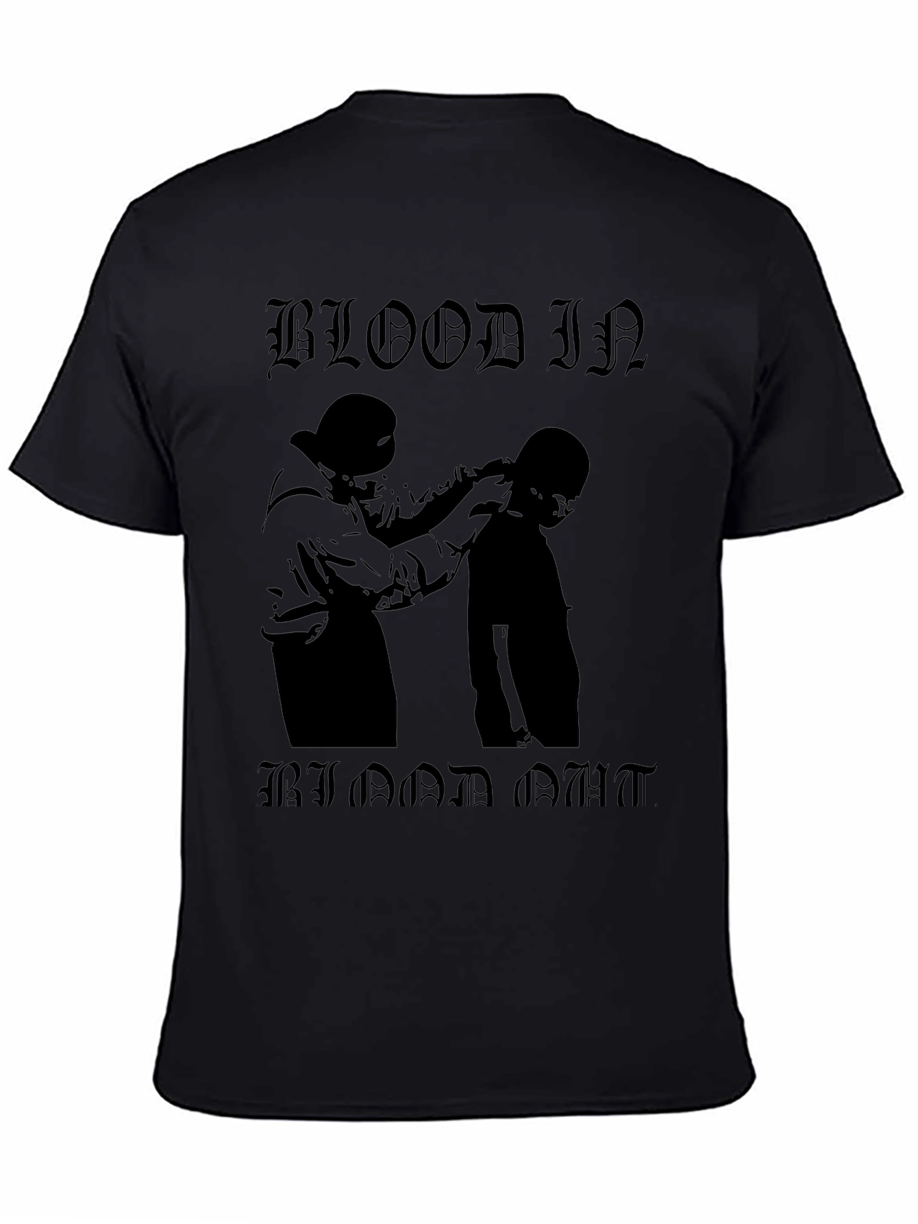 Blood In Blood Out Graphic Tee - Black