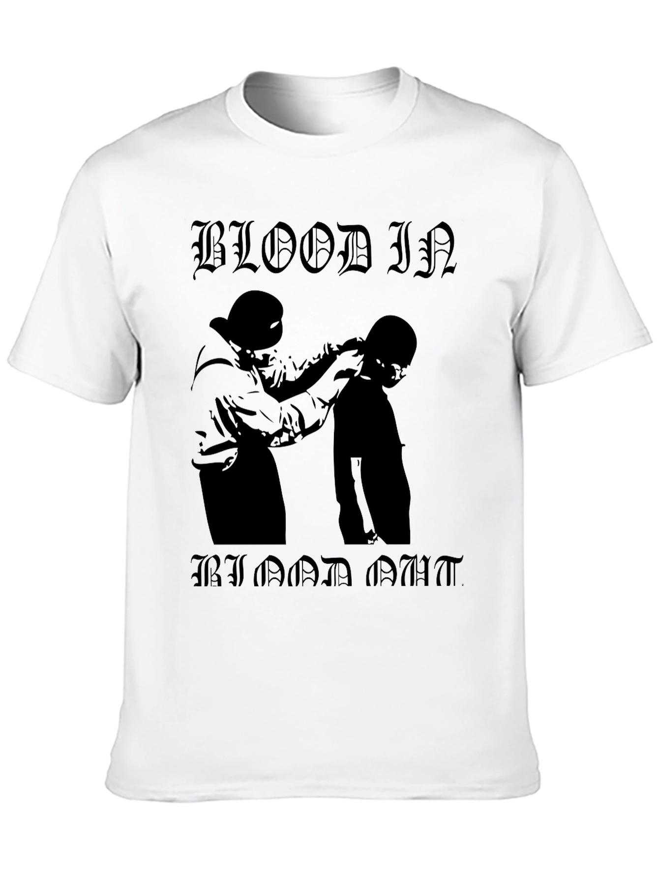Blood In Blood Out Graphic Tee - Black